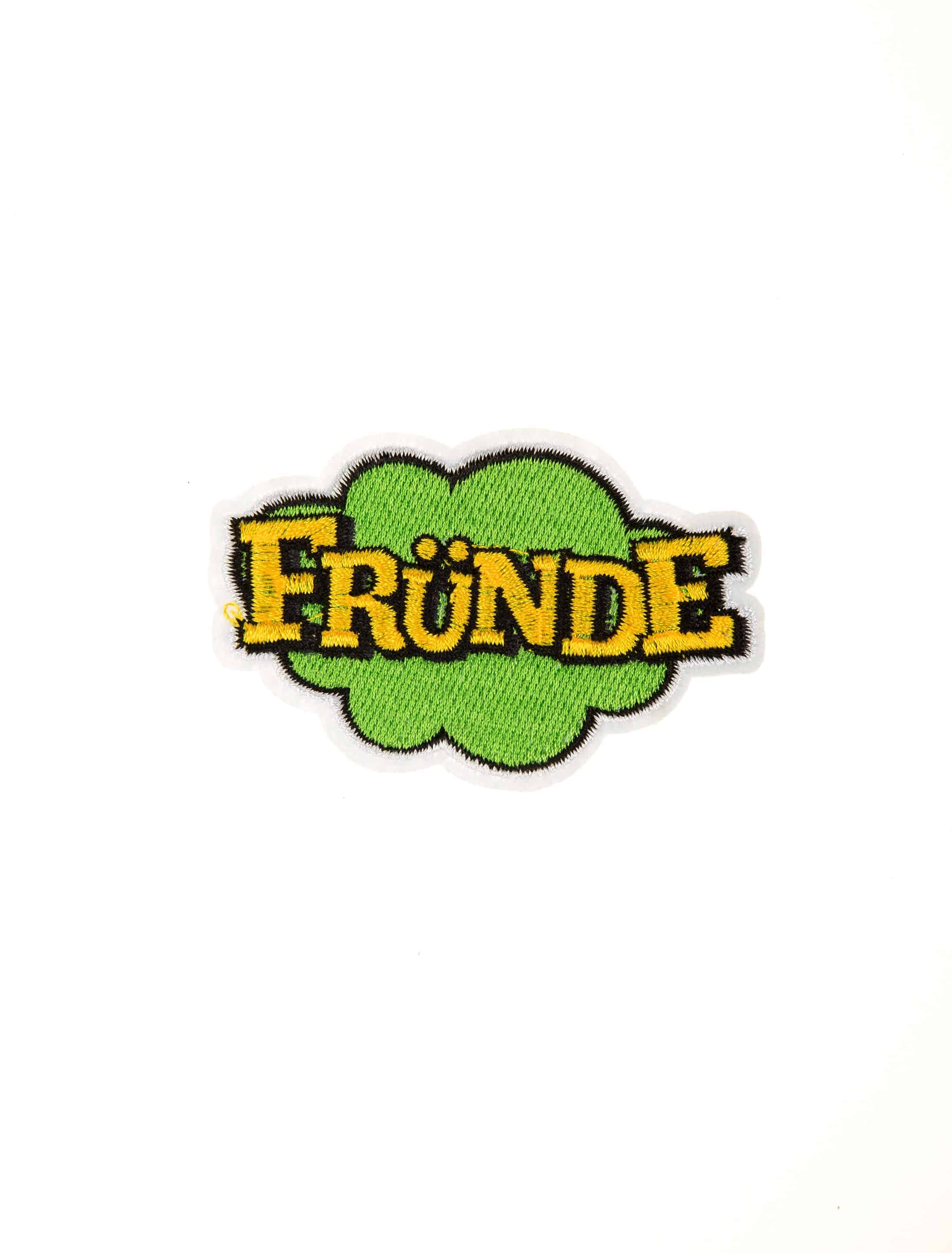 Aufnäher/Bügelbild Motto 'Fründe' 2018/2019