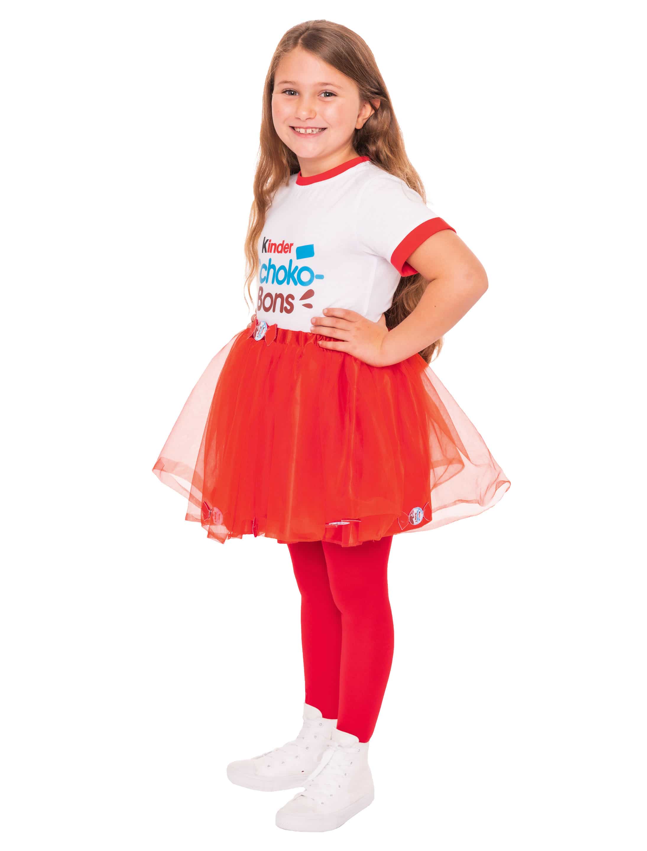 Petticoat kinder Schoko-Bons Kinder Mädchen rot 140-152