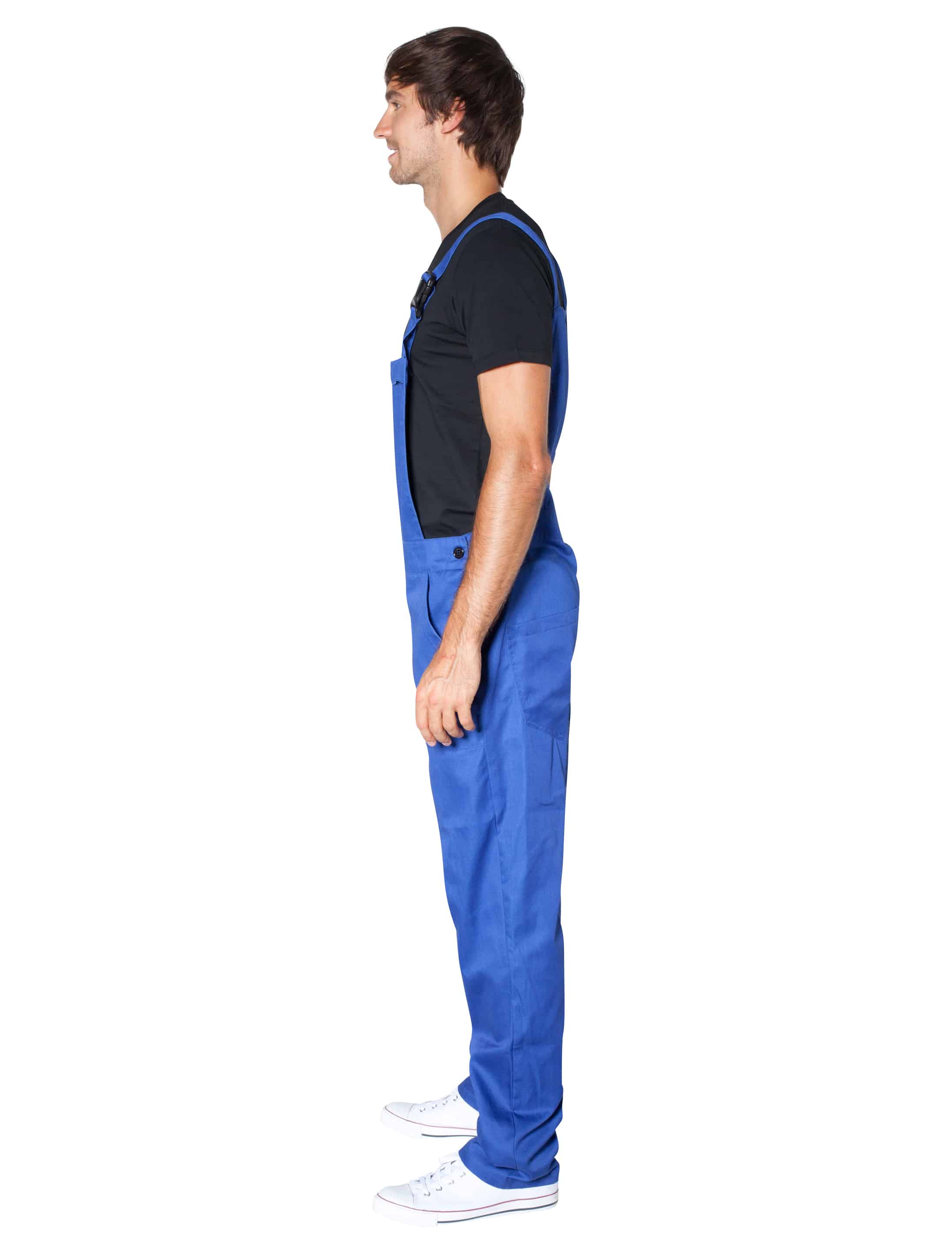 Latzhose Herren blau XL