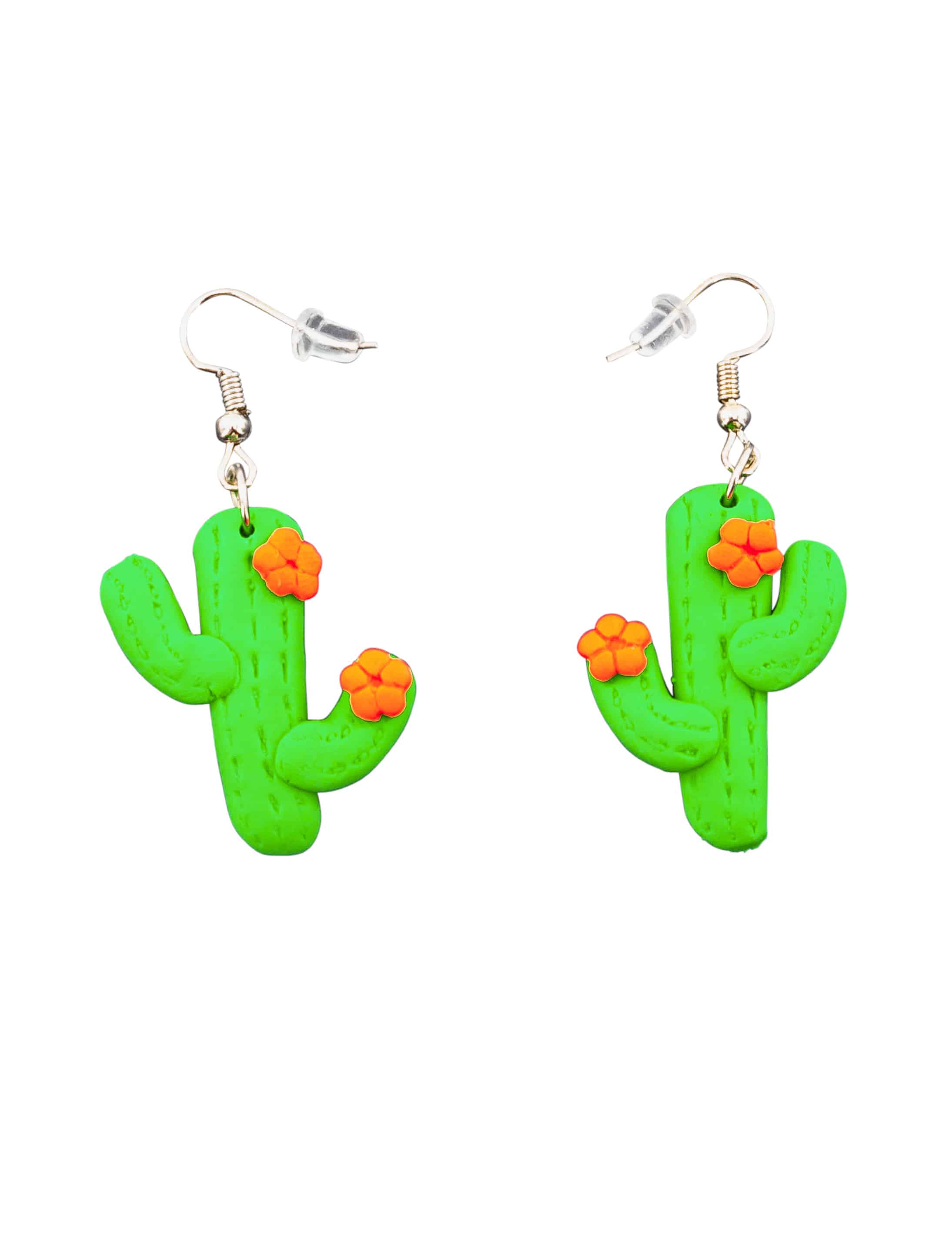 Ohrringe Kaktus mit Blüten