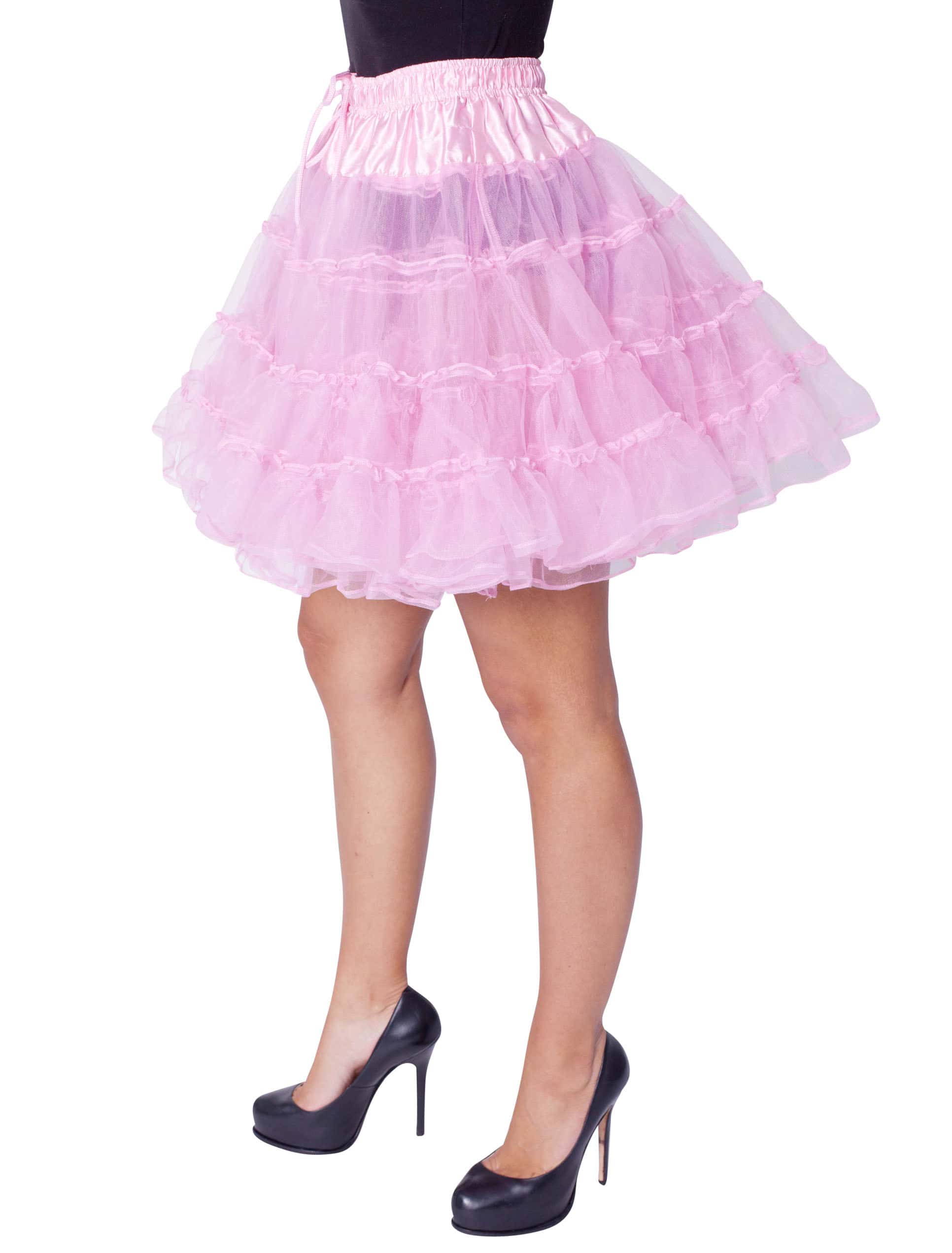 Petticoat de luxe Damen rosa one size