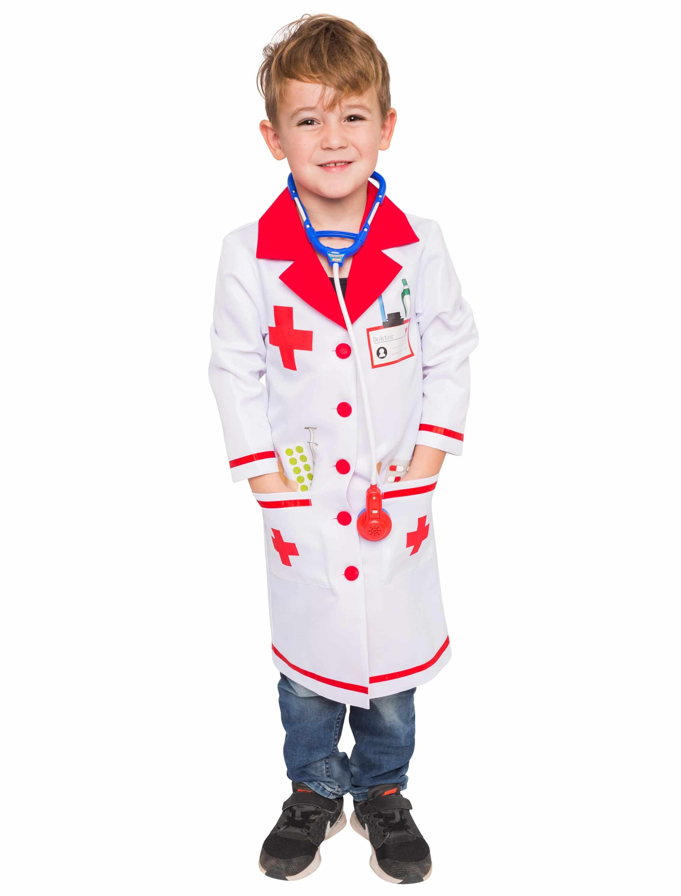 Doktorkittel Kinder weiß 140 Doktorkittel Kinder weiß 140