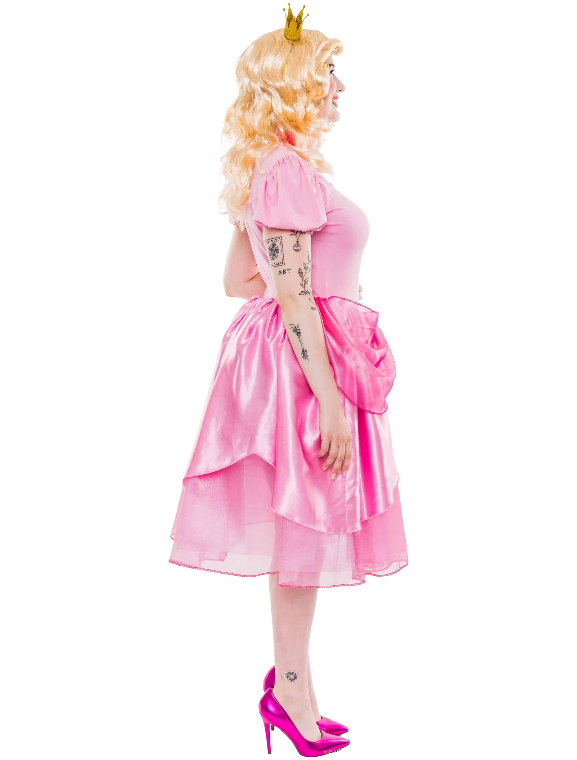 Kleid Königin Peach Damen pink M