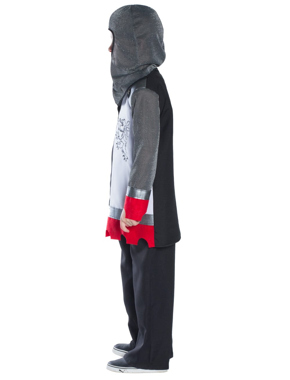 Ritter Junge 2-tlg. schwarz/weiß 140