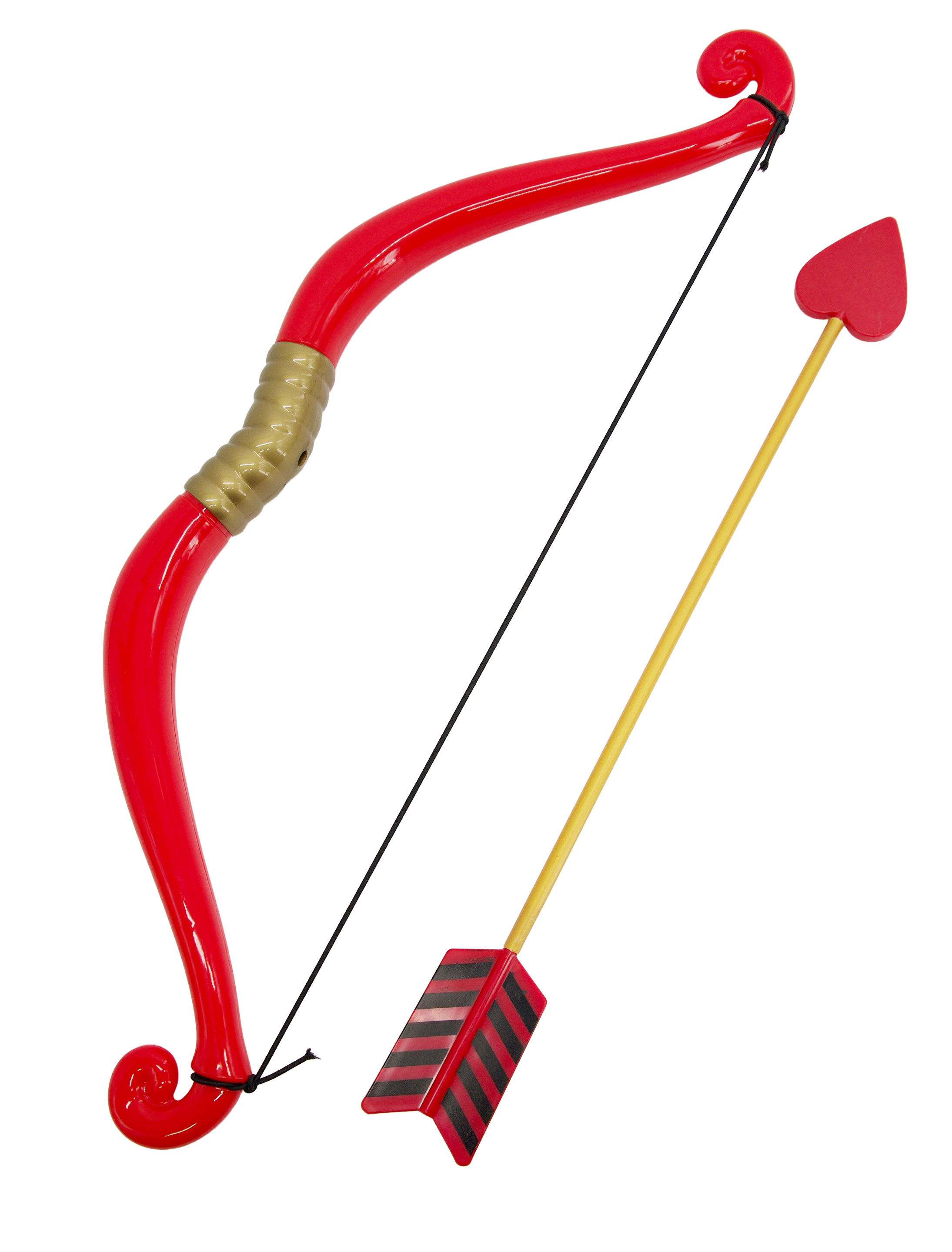 Pfeil und Bogen Amor rot