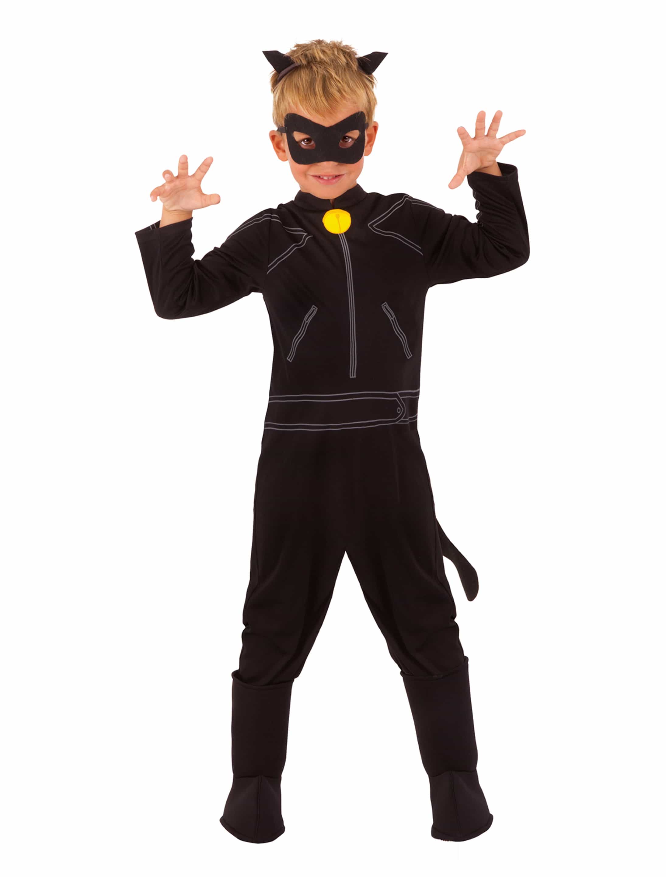 Cat Noir 5-tlg. schwarz 3-4 Jahre