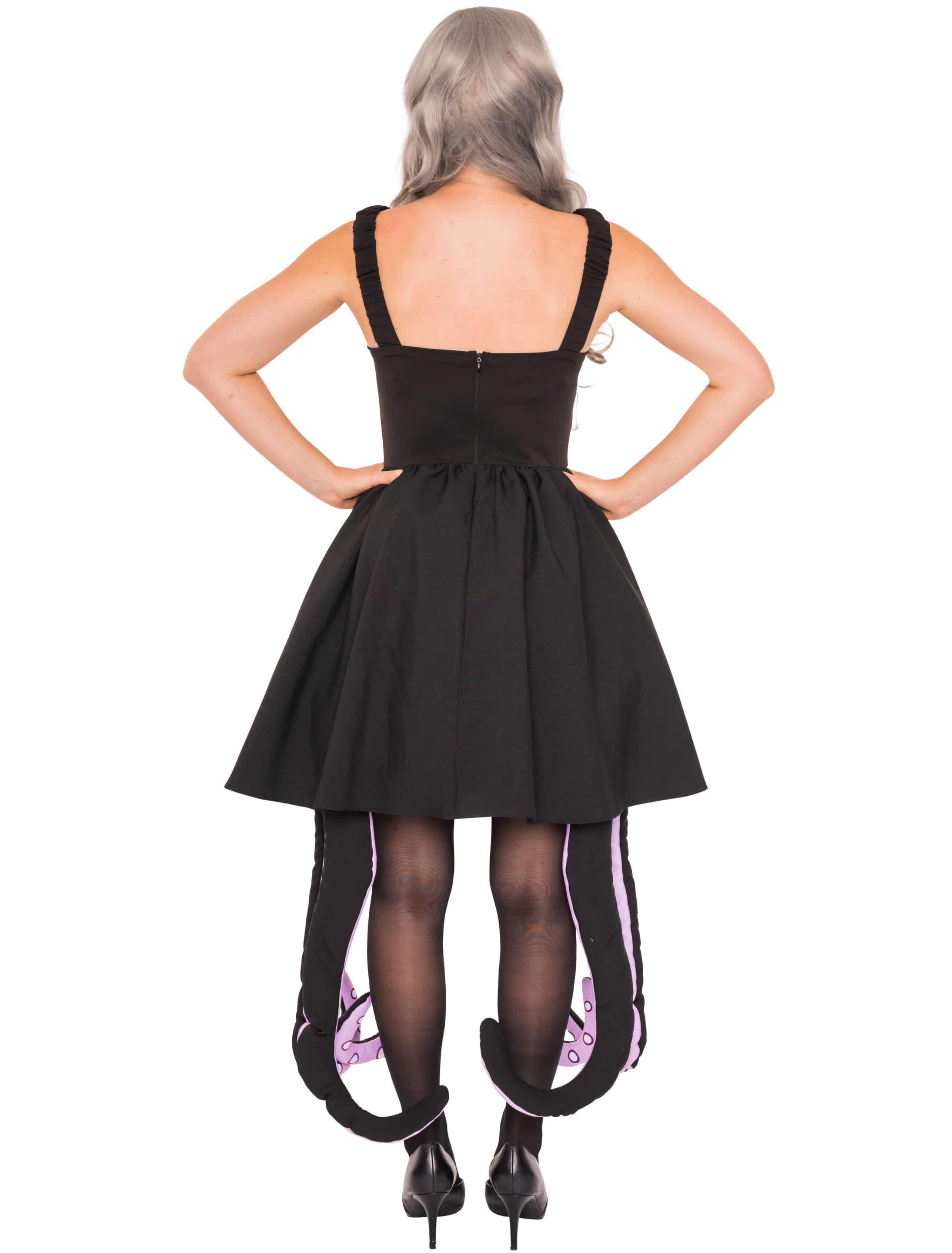 Trägerkleid Tintenfisch schwarz L Trägerkleid Tintenfisch schwarz L
