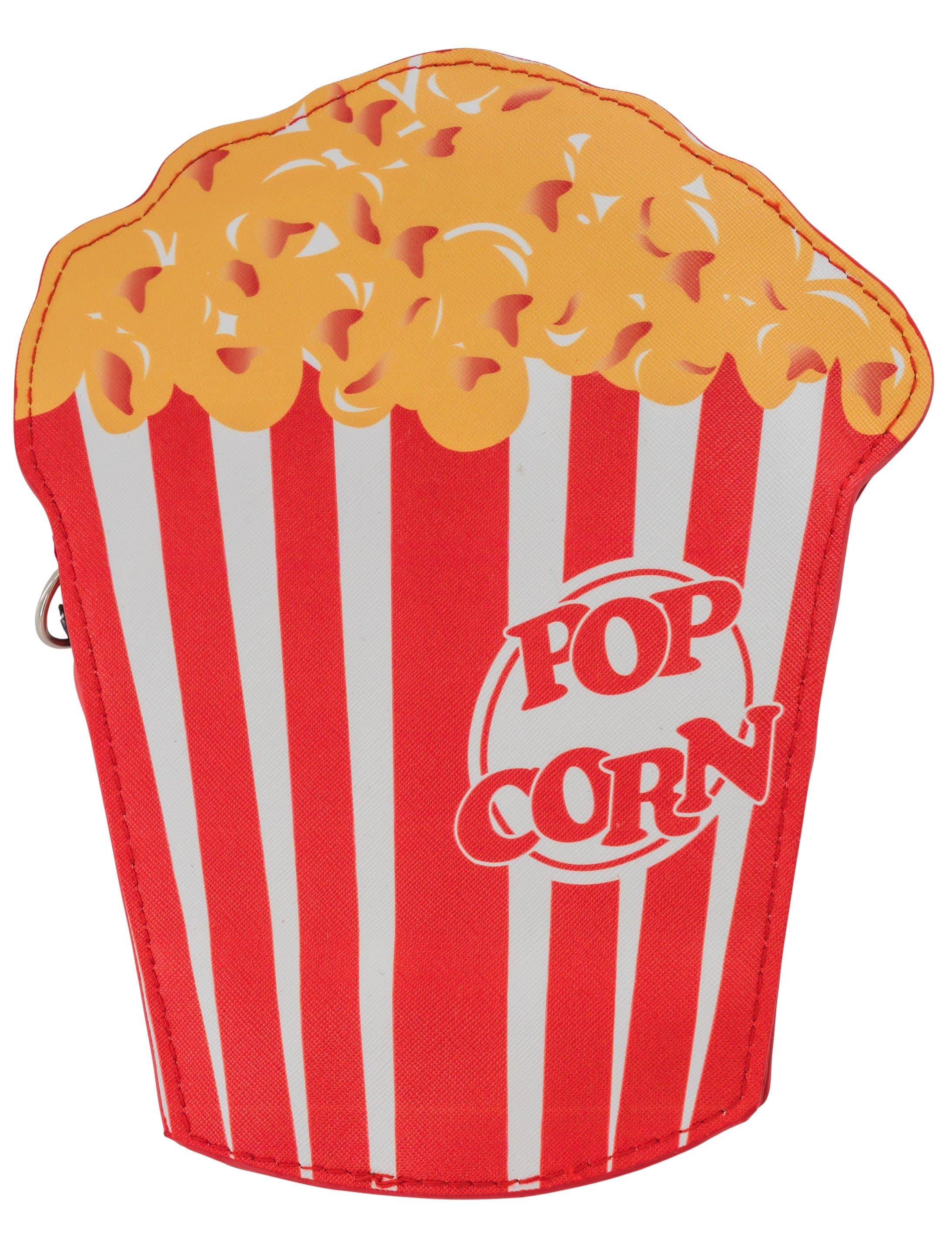 Tasche Popcorn rot/weiß