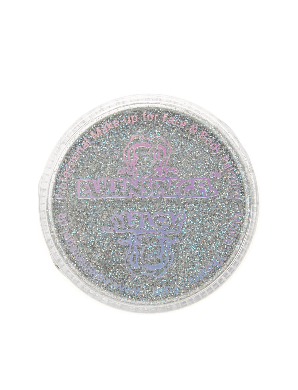 Glitzer fein Holo Juwel 6g silber