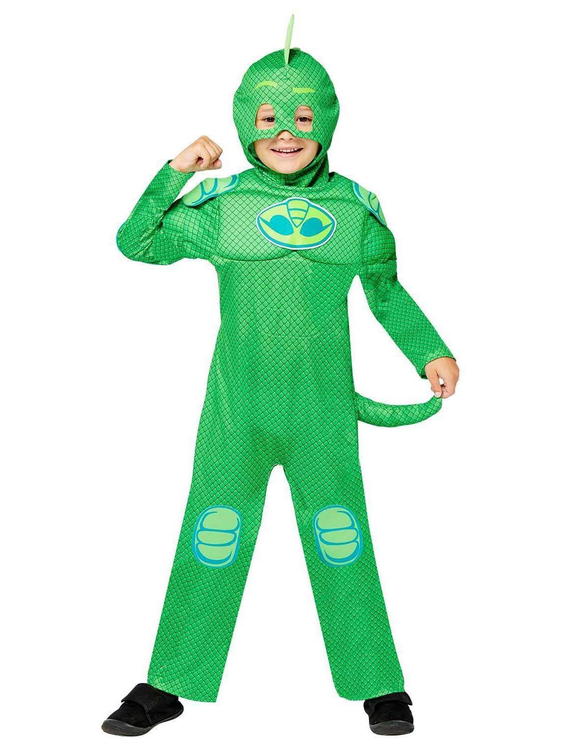 Overall Super Gecko Kinder grün 6-8 Jahre