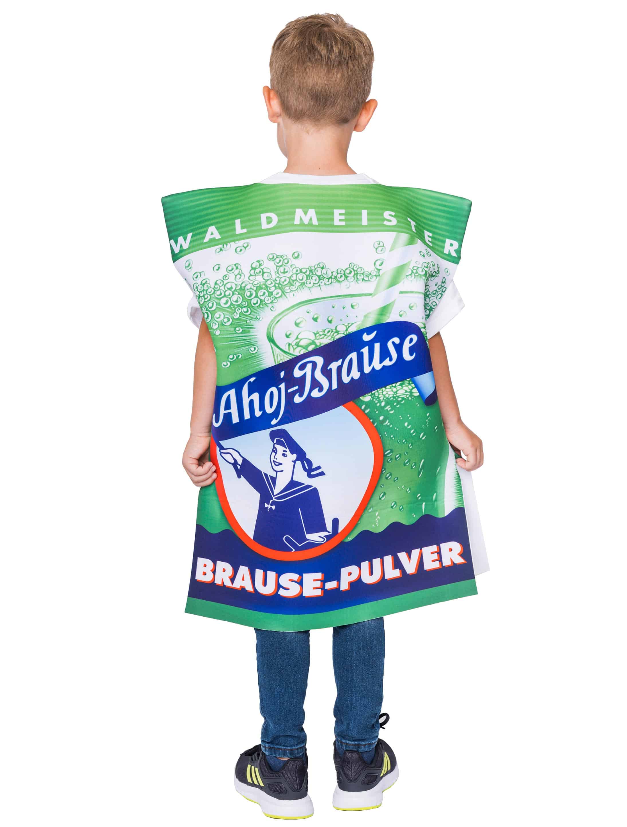 Kostüm Ahoj-Brause Kinder Unisex grün one size