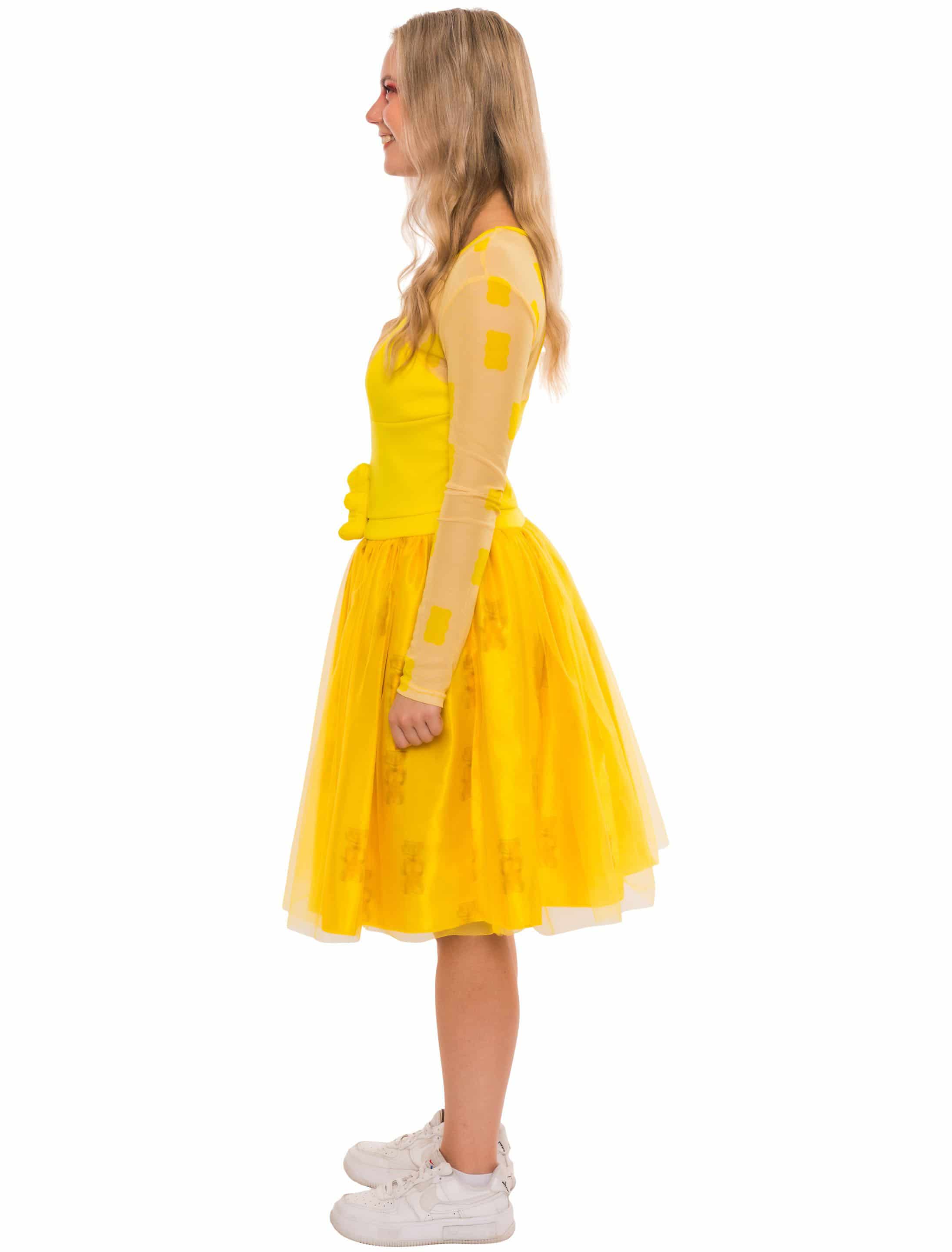 Kleid HARIBO Goldbären Damen gelb 2XL