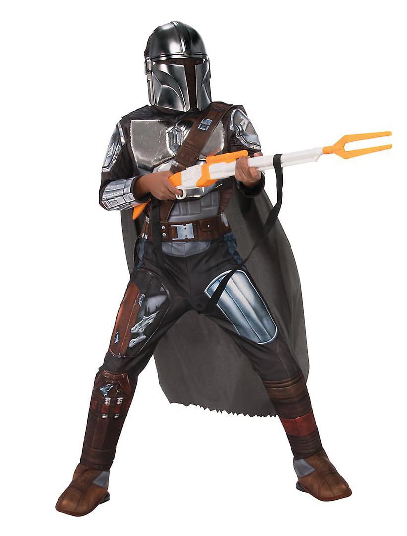 Jumpsuit Star Wars Beskar 2tlg. Kinder schwarz 5-7 Jahre