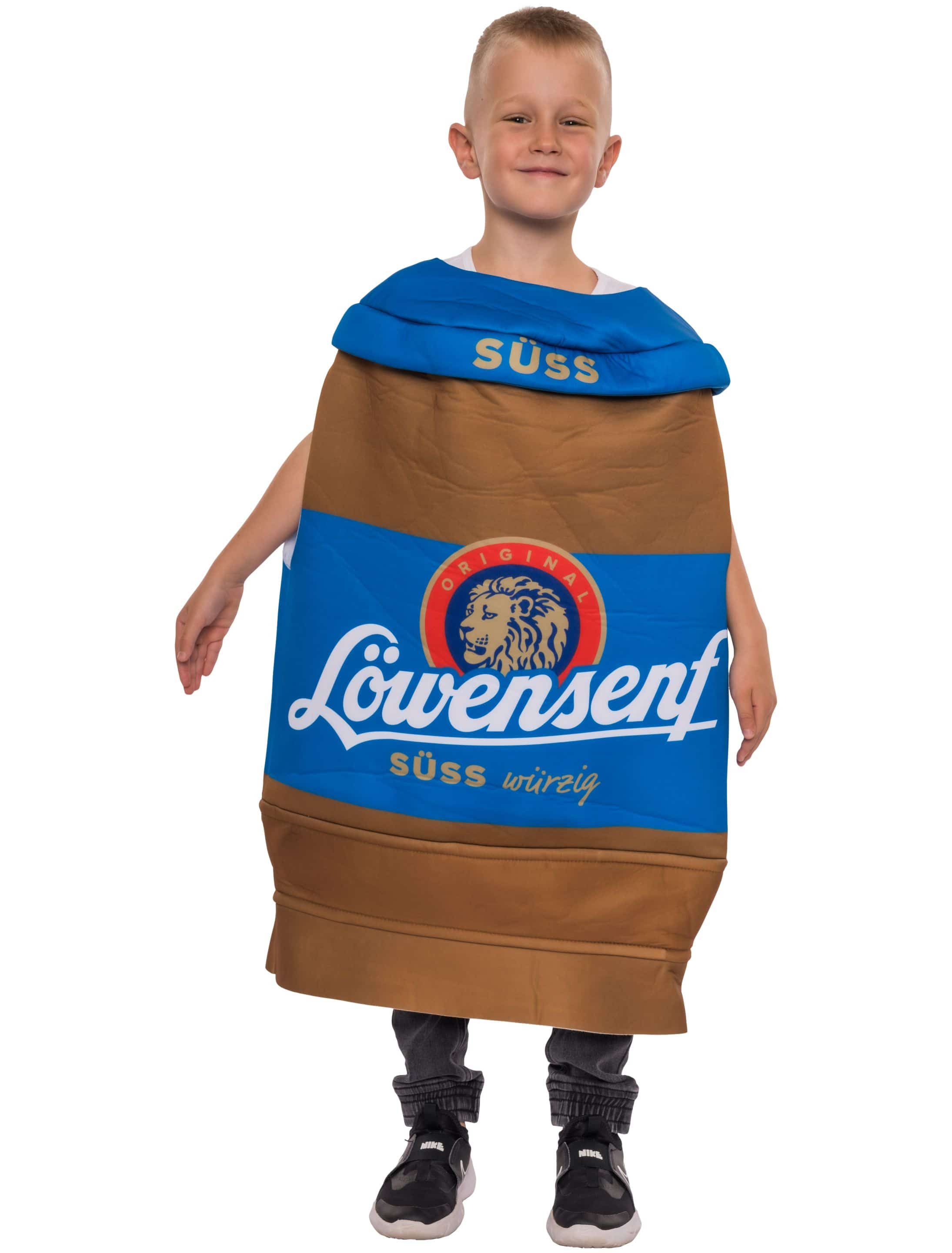 Kostüm Löwensenf Kinder braun one size