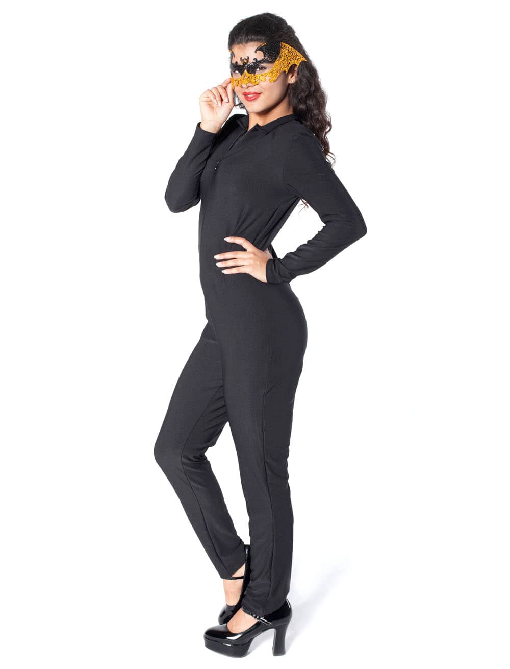 Jumpsuit schwarz S