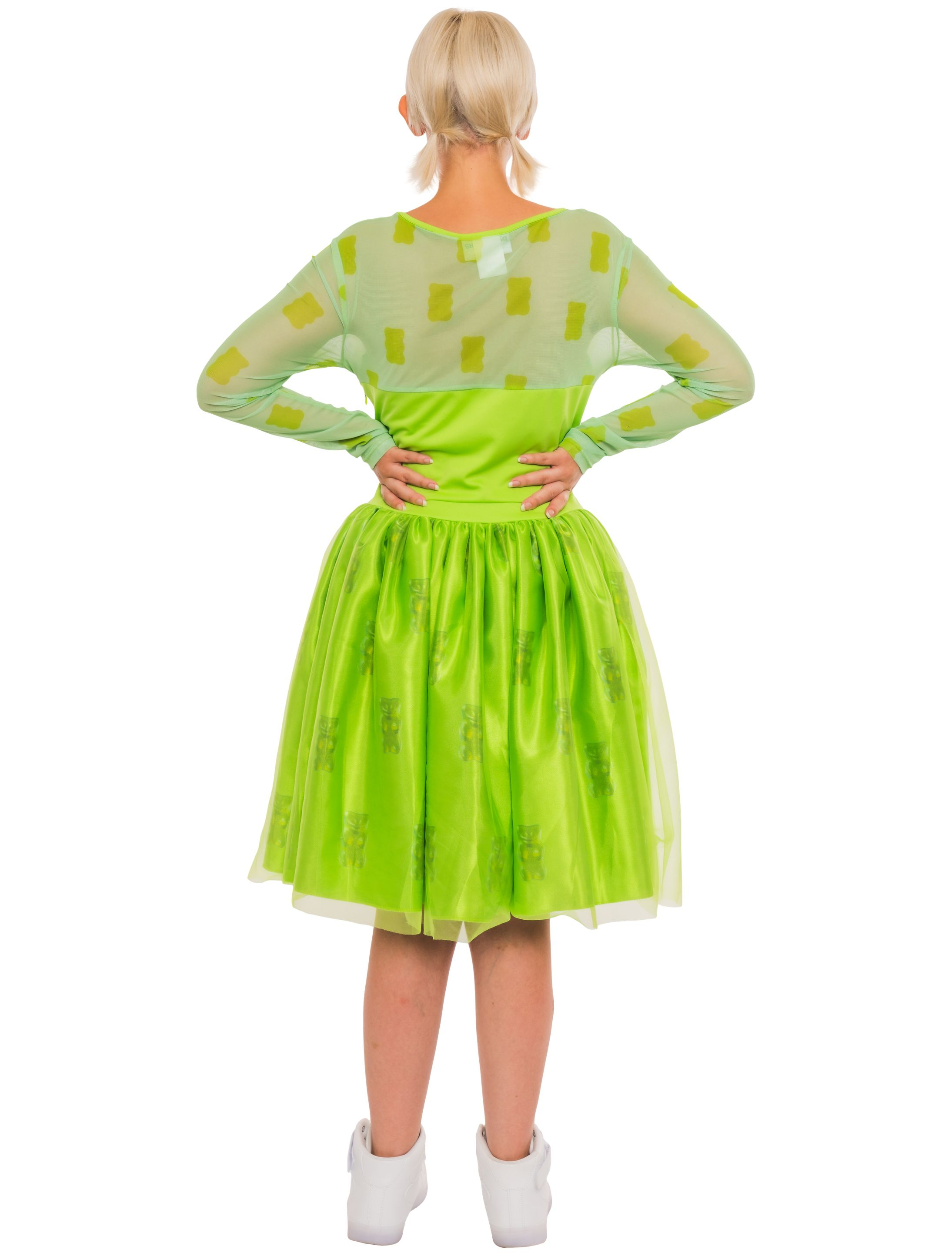 Kleid HARIBO Goldbären Damen grün XL