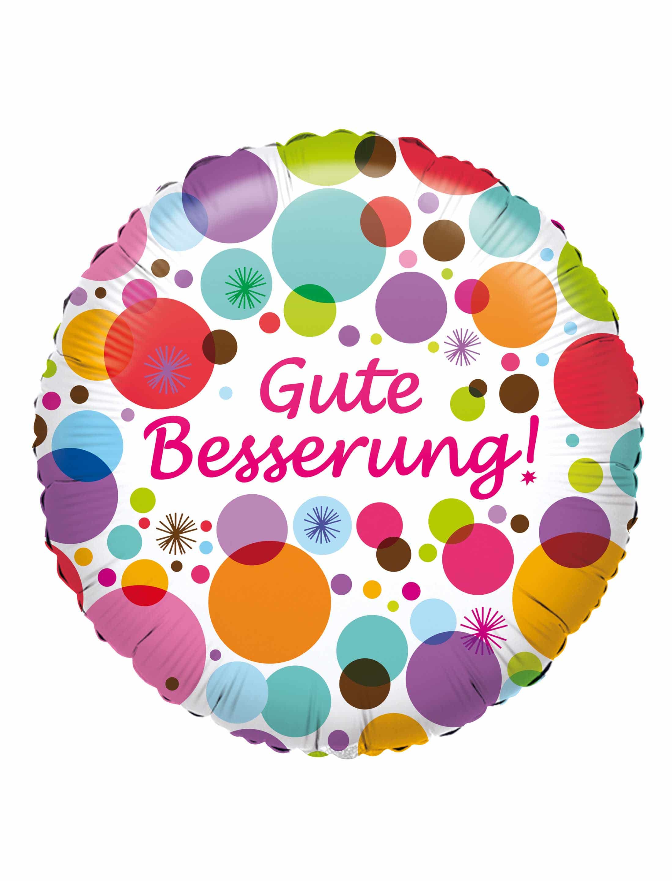 Folienballon Gute Besserung S
