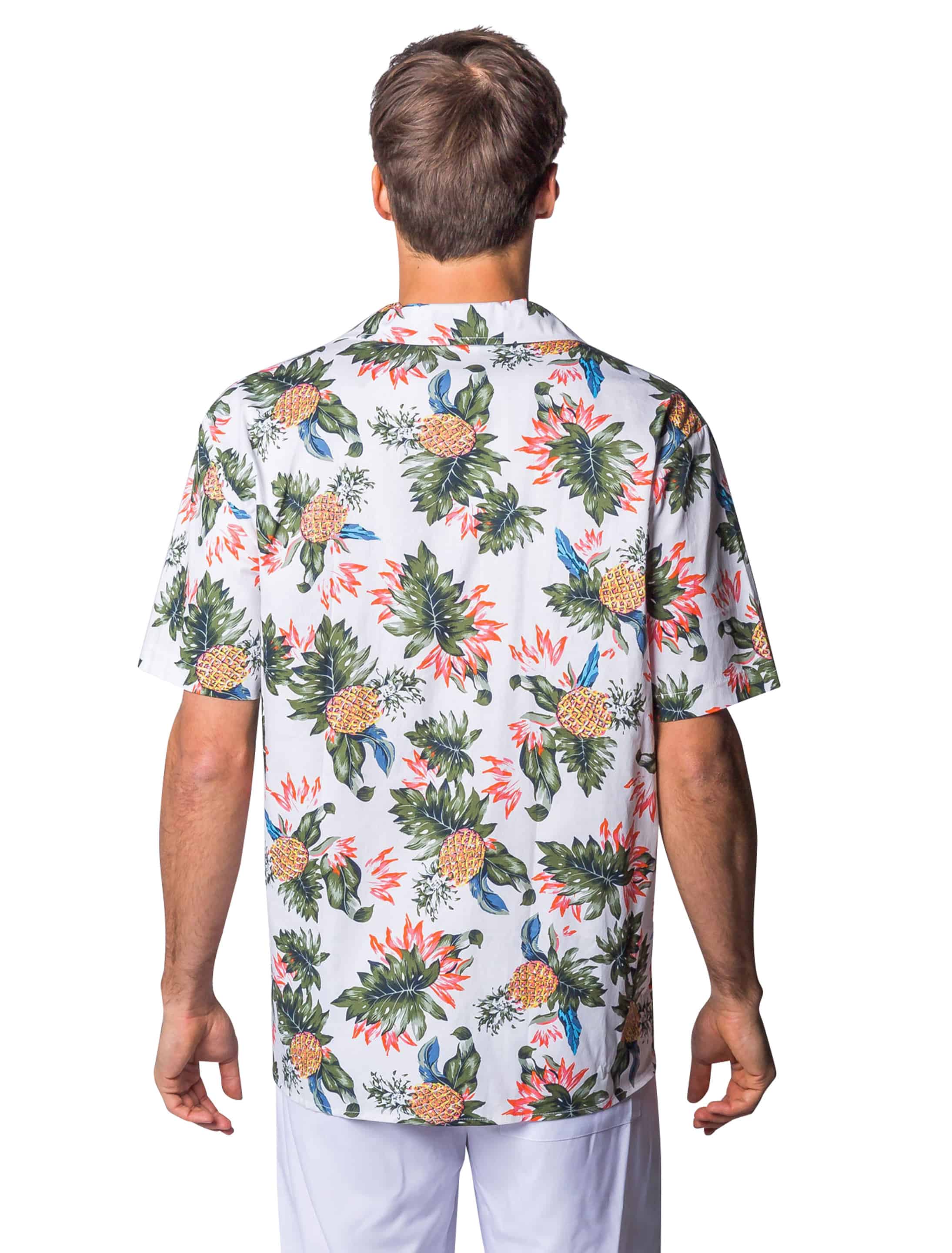 Hawaiihemd mit Ananas beige XL/XXL