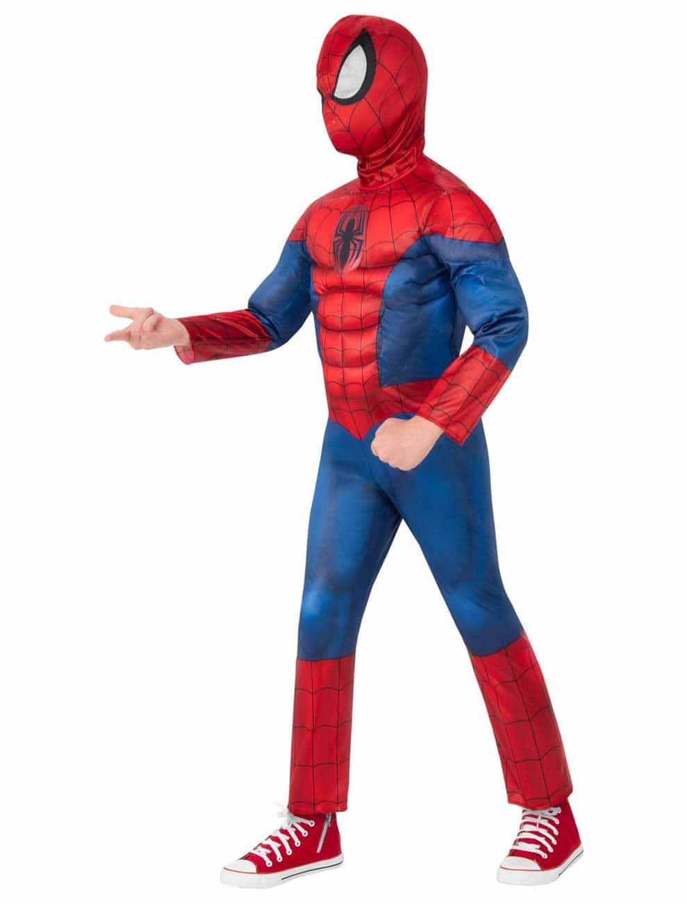 Jumpsuit Spider-Man deluxe 2 tlg. rot/blau 7-8 Jahre