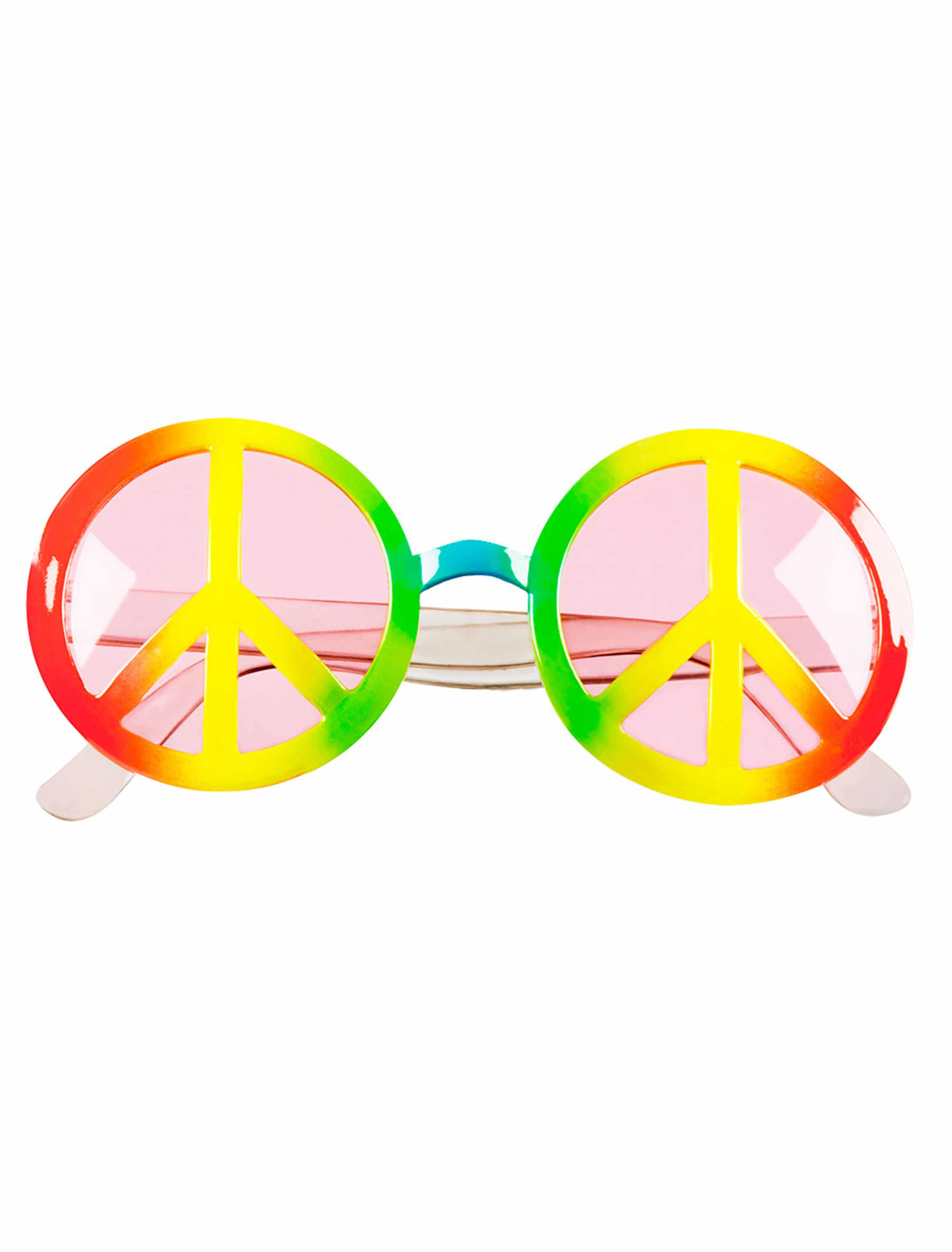 Brille Peace rosa Gläser bunt Brille Peace rosa Gläser bunt