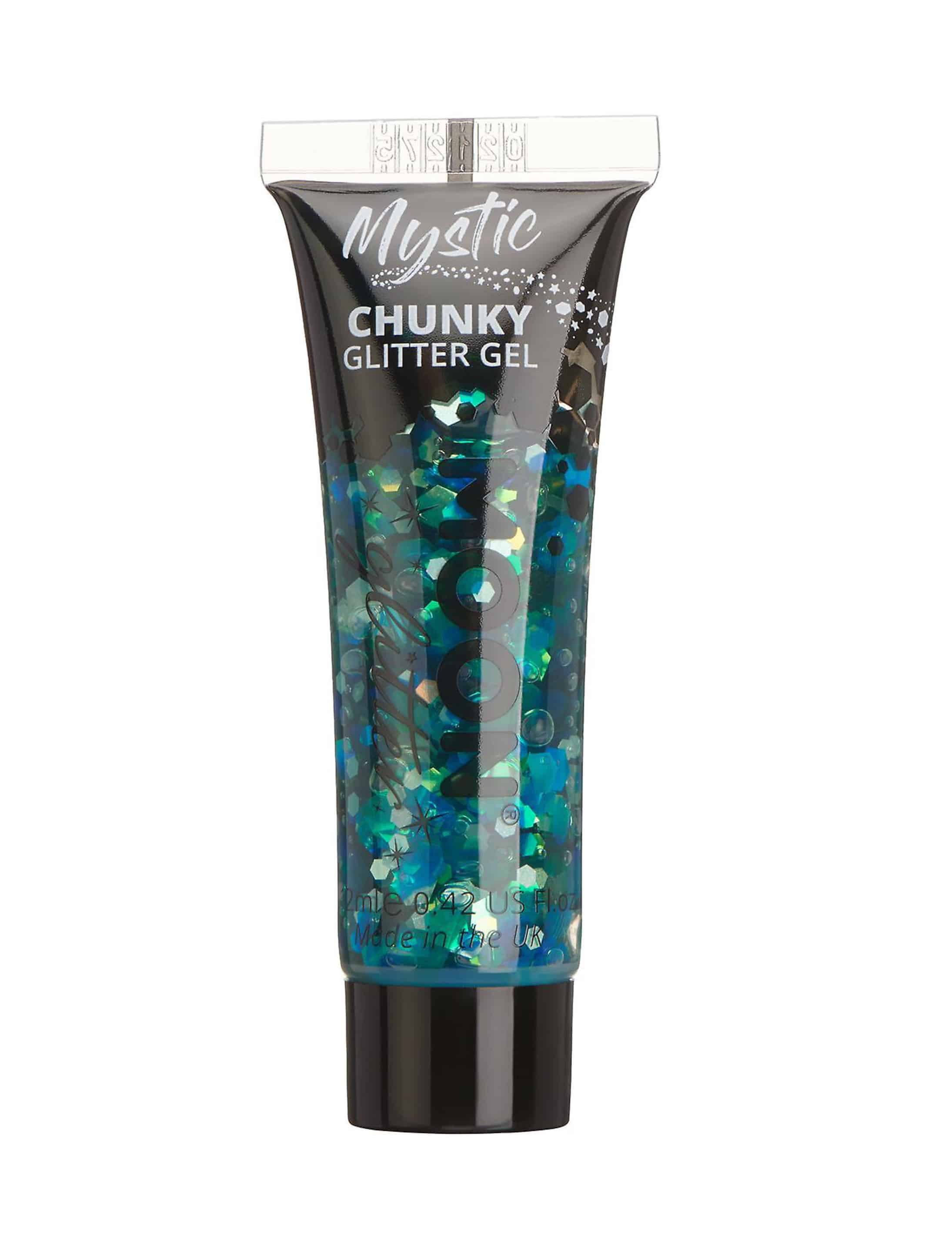 Glitzergel Chunky Mystic 12ml türkis