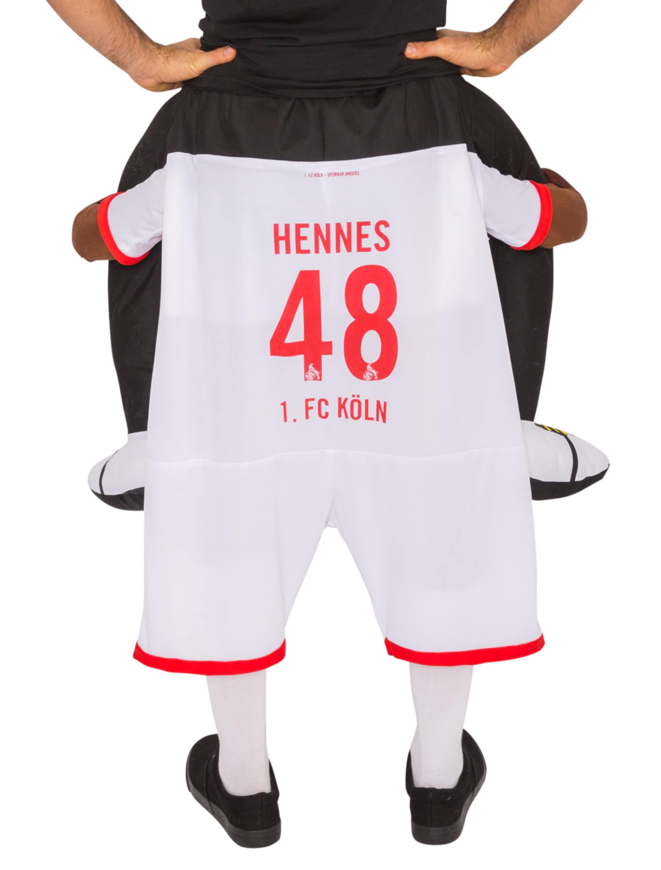 Kostüm Huckepack 1. FC Köln Hennes Kinder