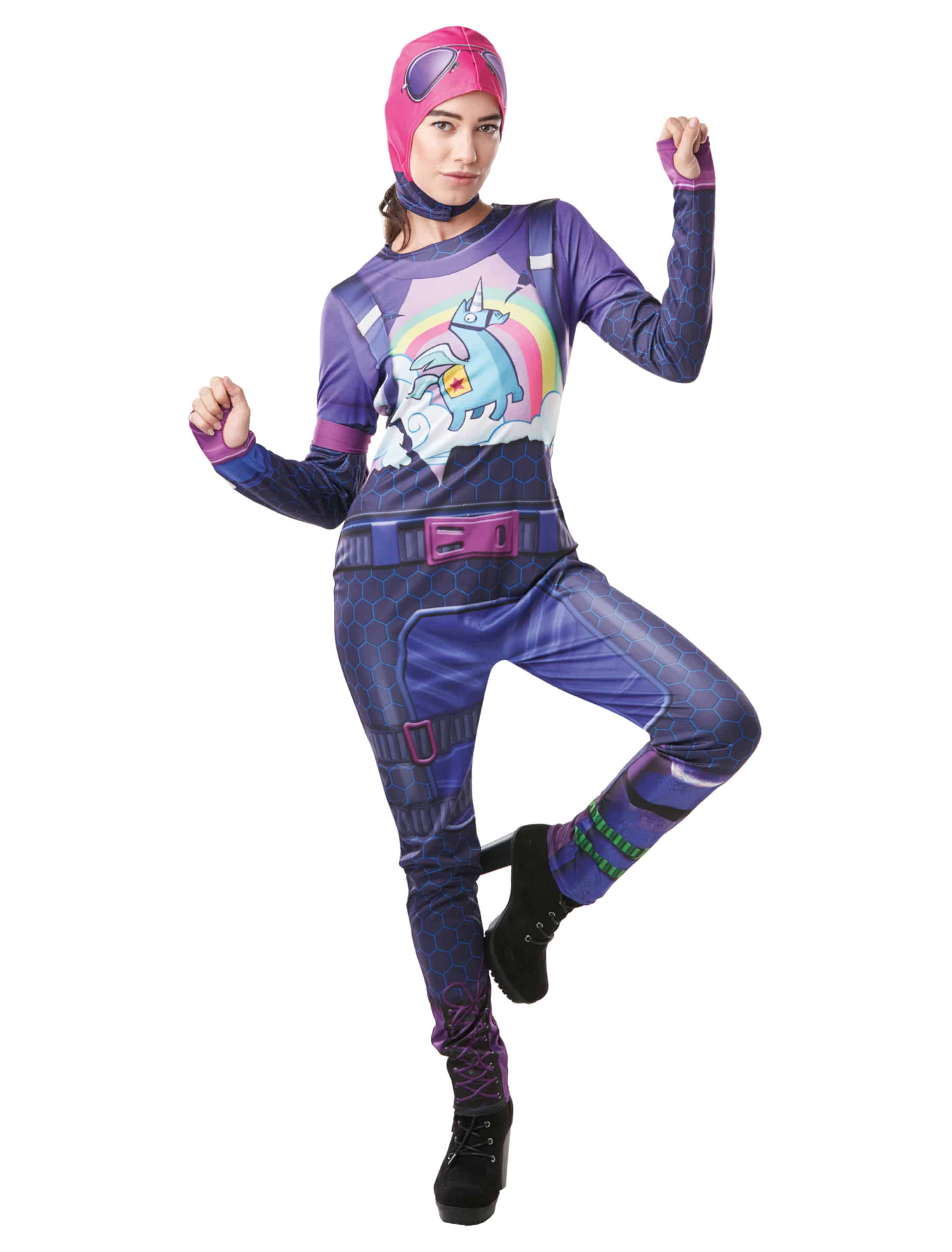 Brite Bomber Fortnite Damen 4-tlg. blau M