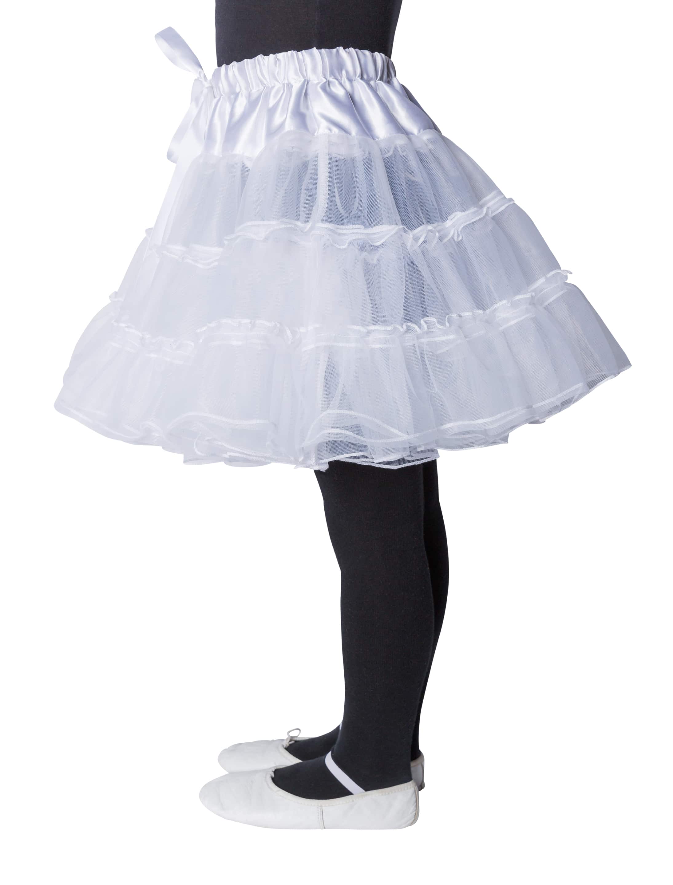 Petticoat Kinder Mädchen weiß one size Petticoat Kinder Mädchen weiß one size