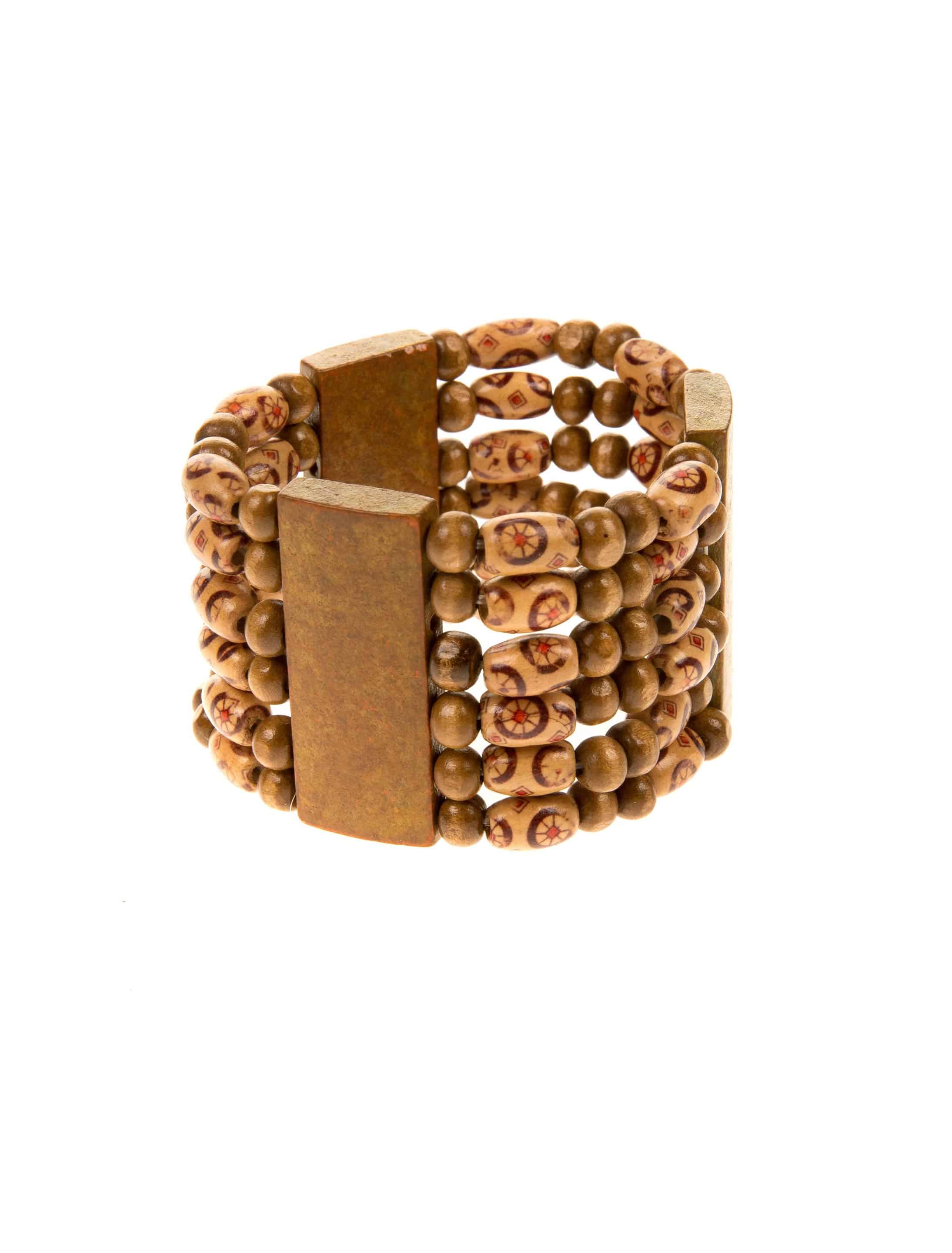 Armband Holzperlen