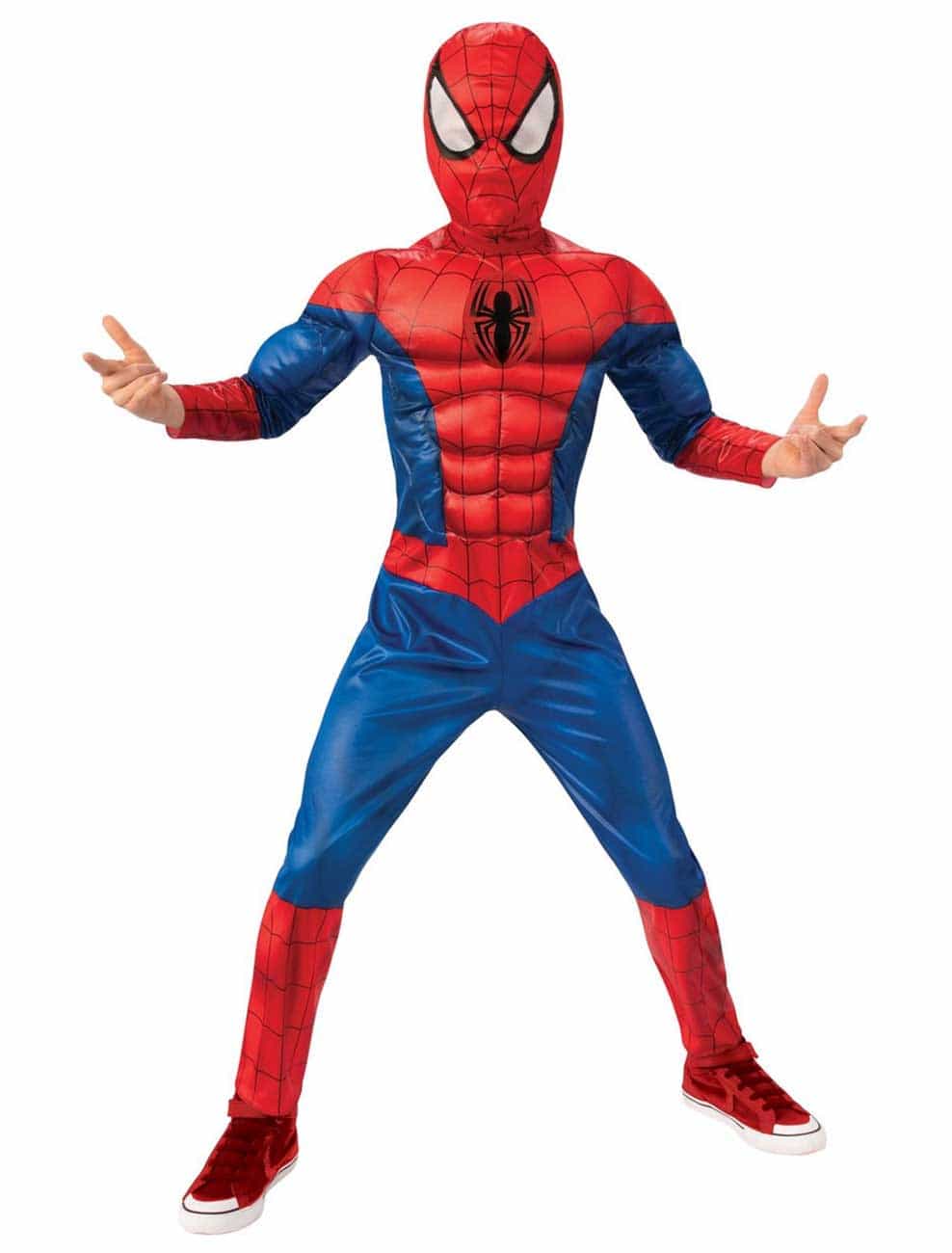 Jumpsuit Spider-Man deluxe 2 tlg. rot/blau 7-8 Jahre