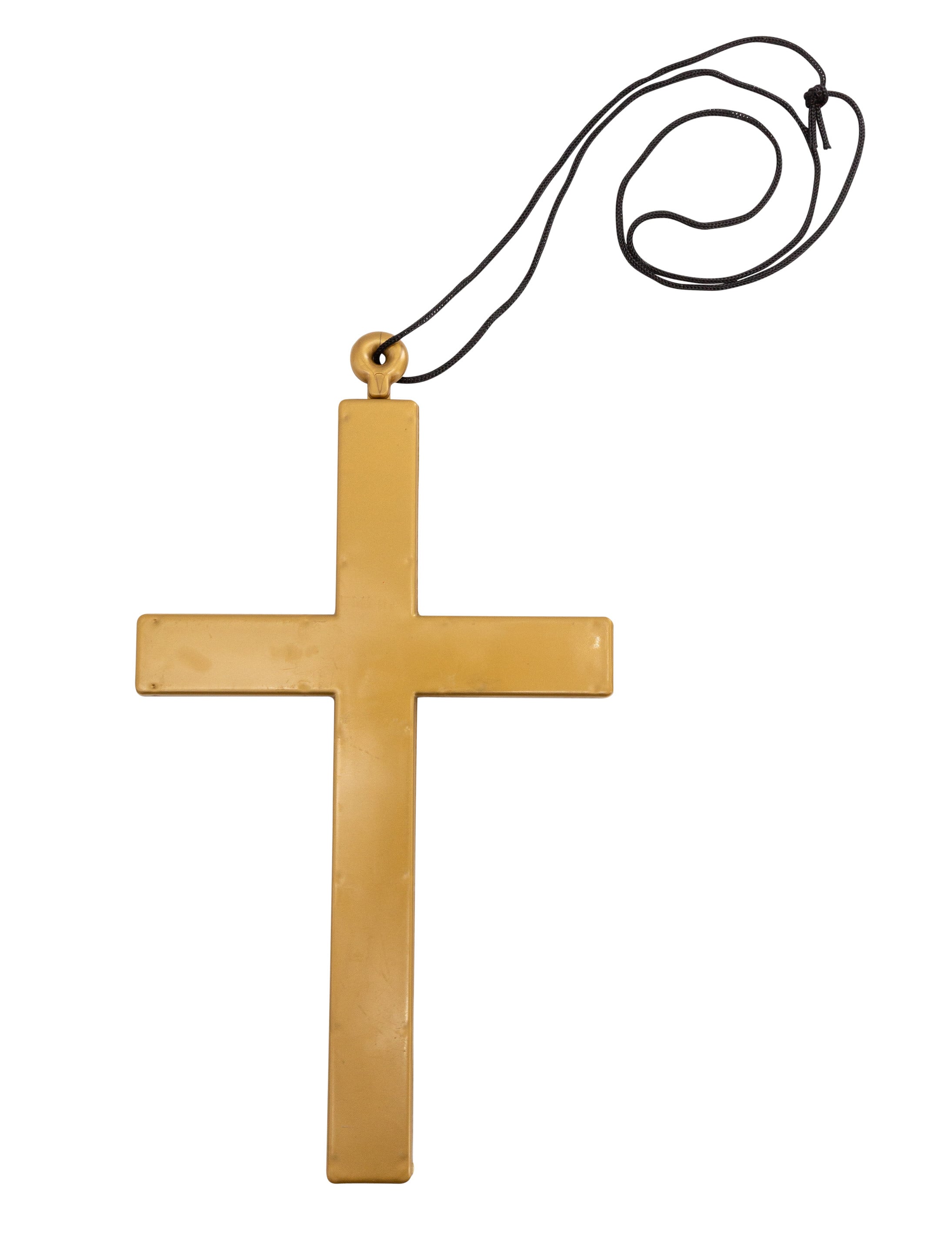 Halskette Kreuz am Band