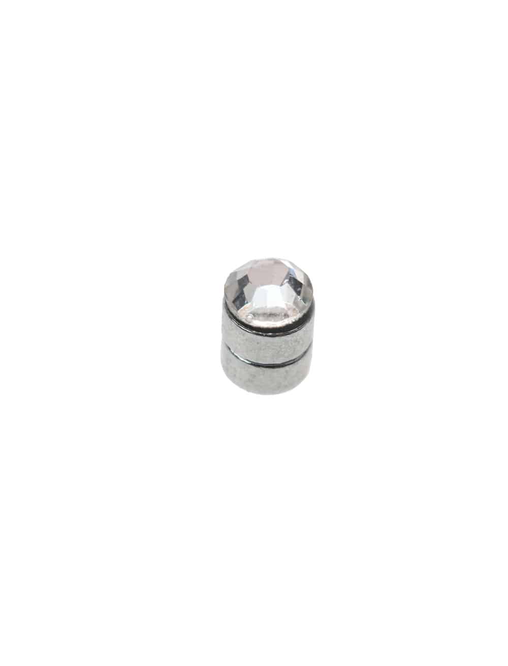 Magnet Piercing mit Brillant 2er Set