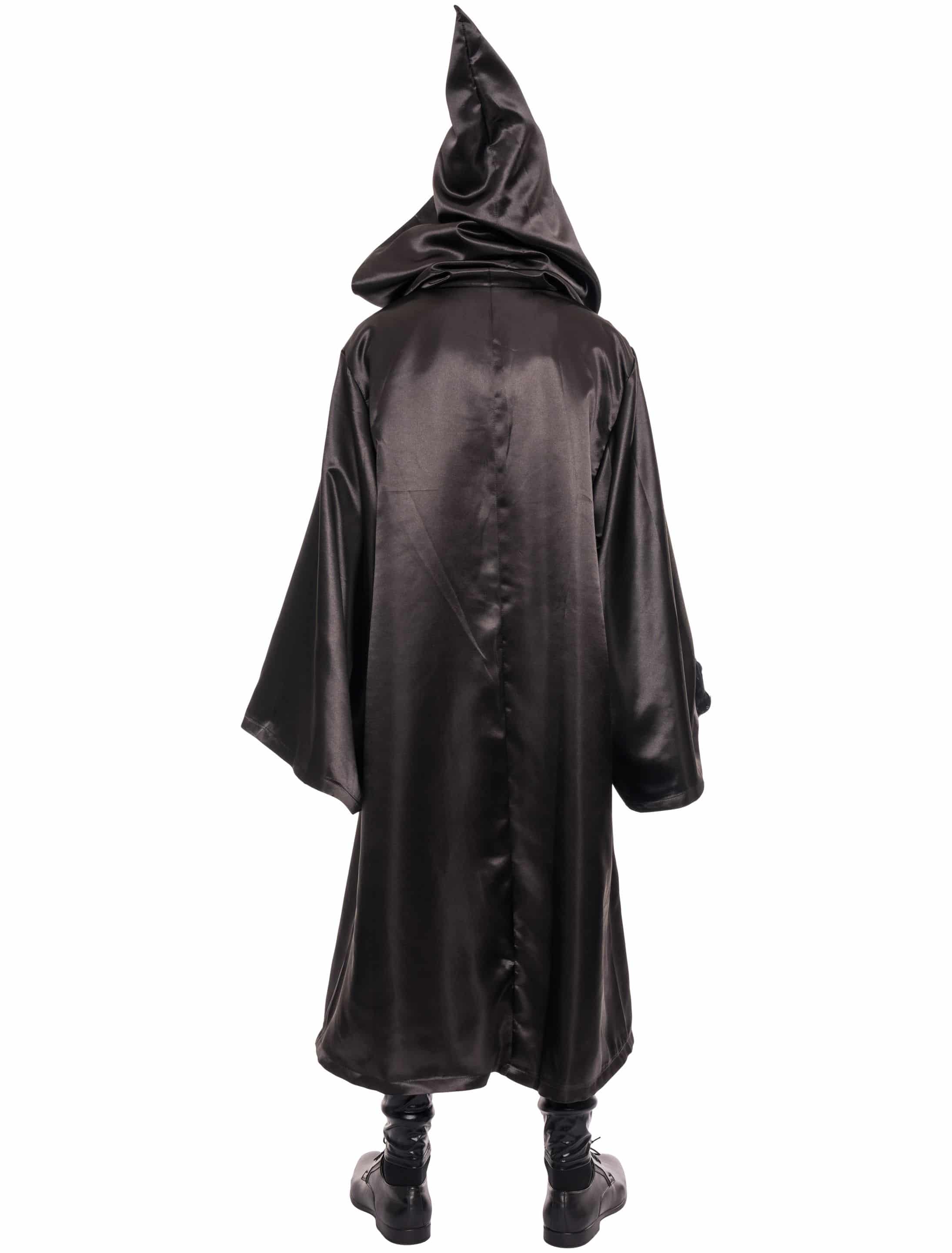 Zauberer Robe Erwachsene schwarz/blau one size