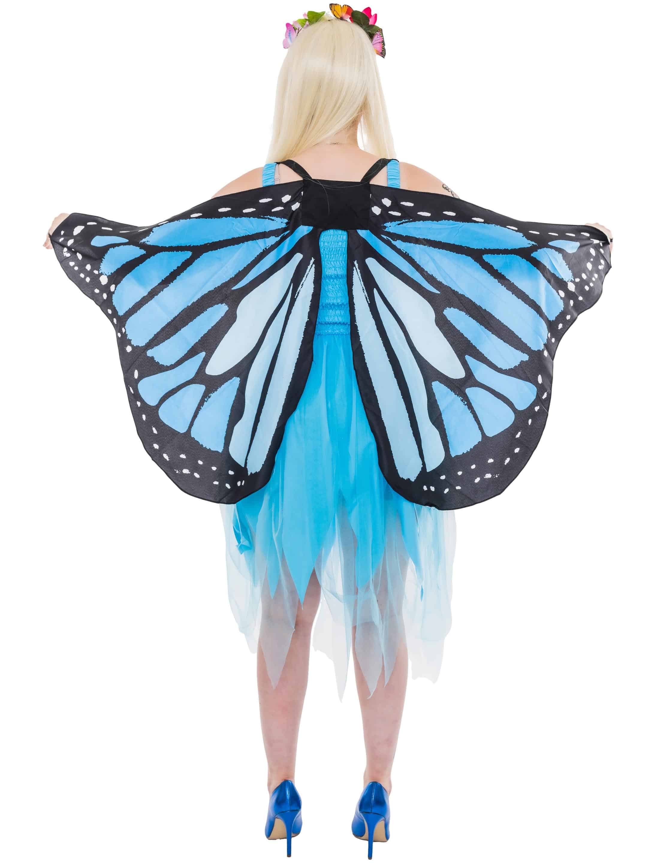 Kleid Fee mit Trägern Damen blau L-XL Kleid Fee mit Trägern Damen blau L-XL
