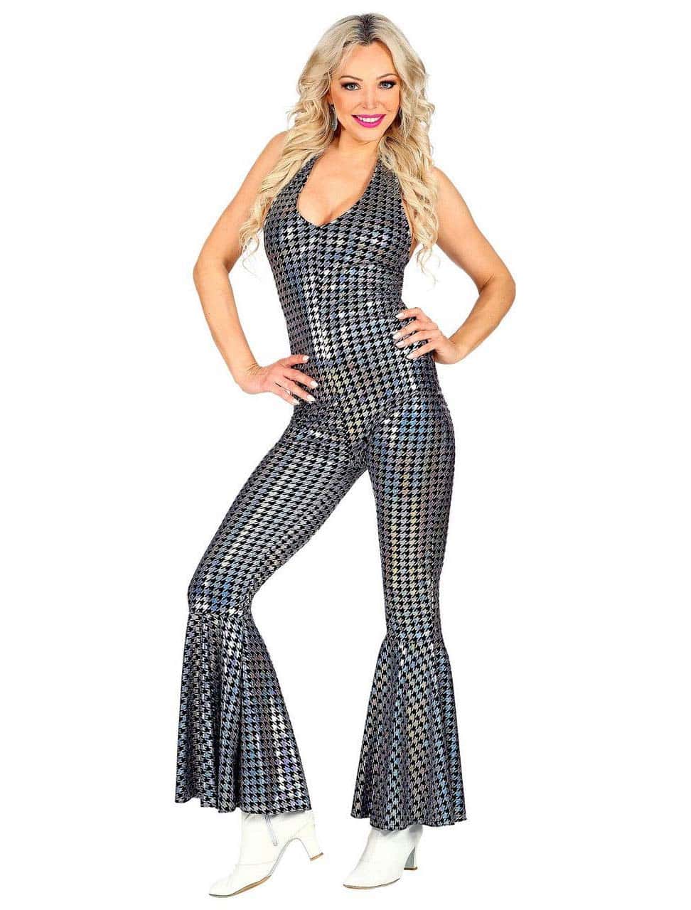 Overall Disco Damen silber L