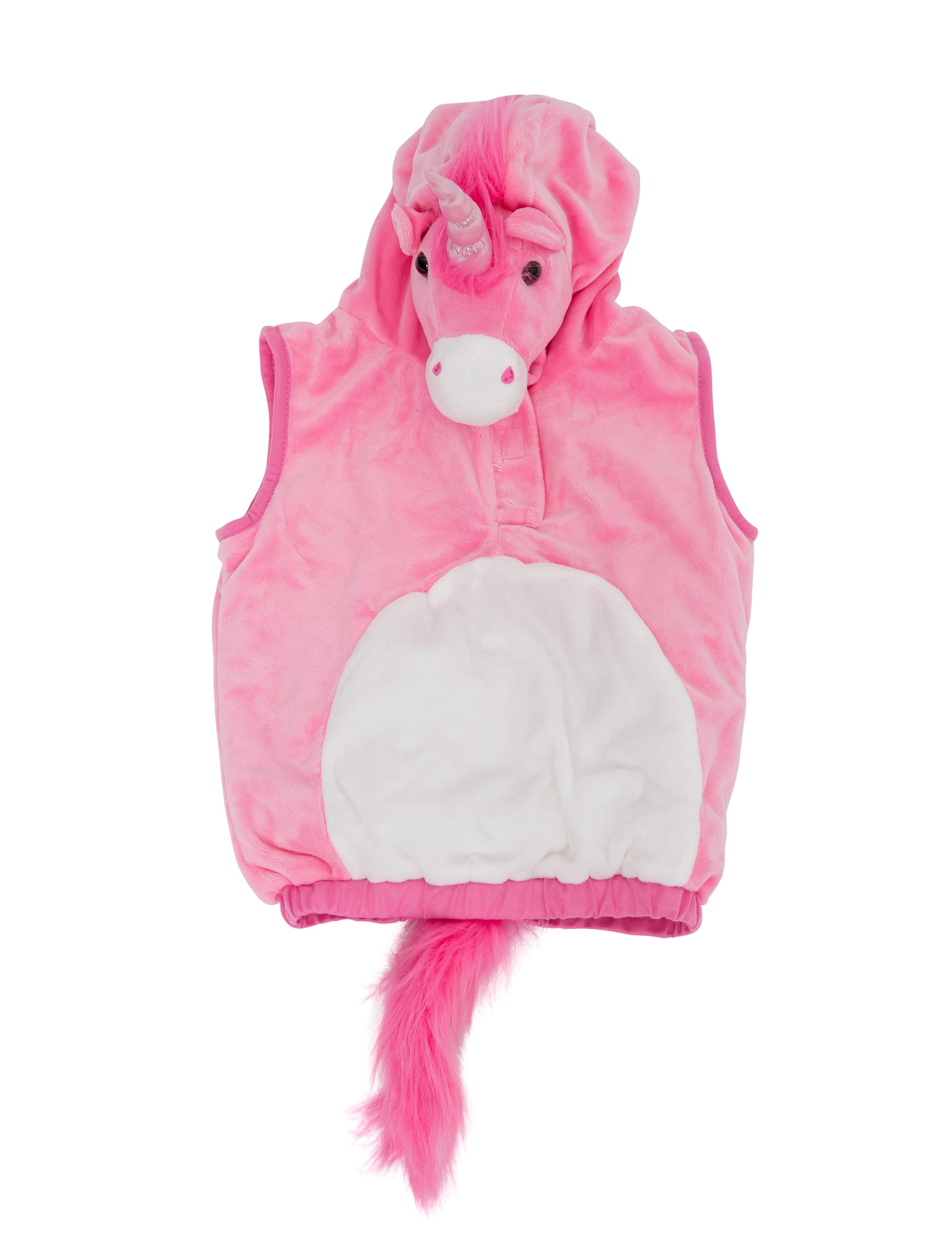 Body Plüsch Einhorn Kinder rosa 98-104