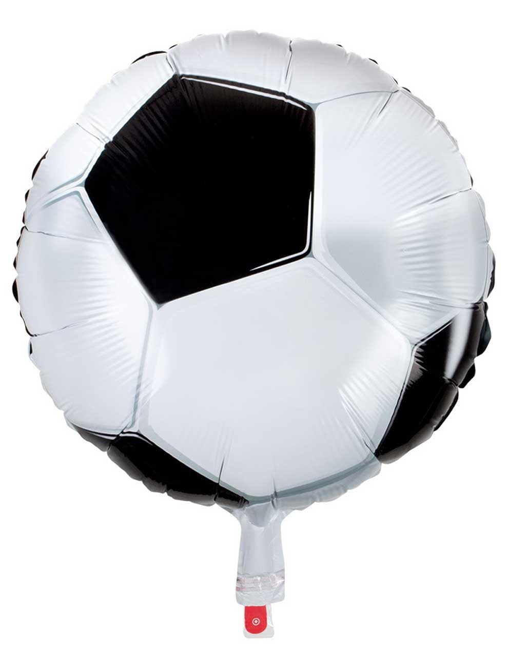 Folienballon Fußball 45 cm schwarz/weiß S