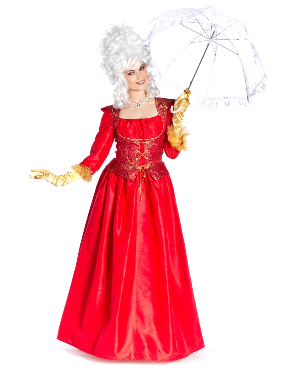 Kleid Marquise rot L
