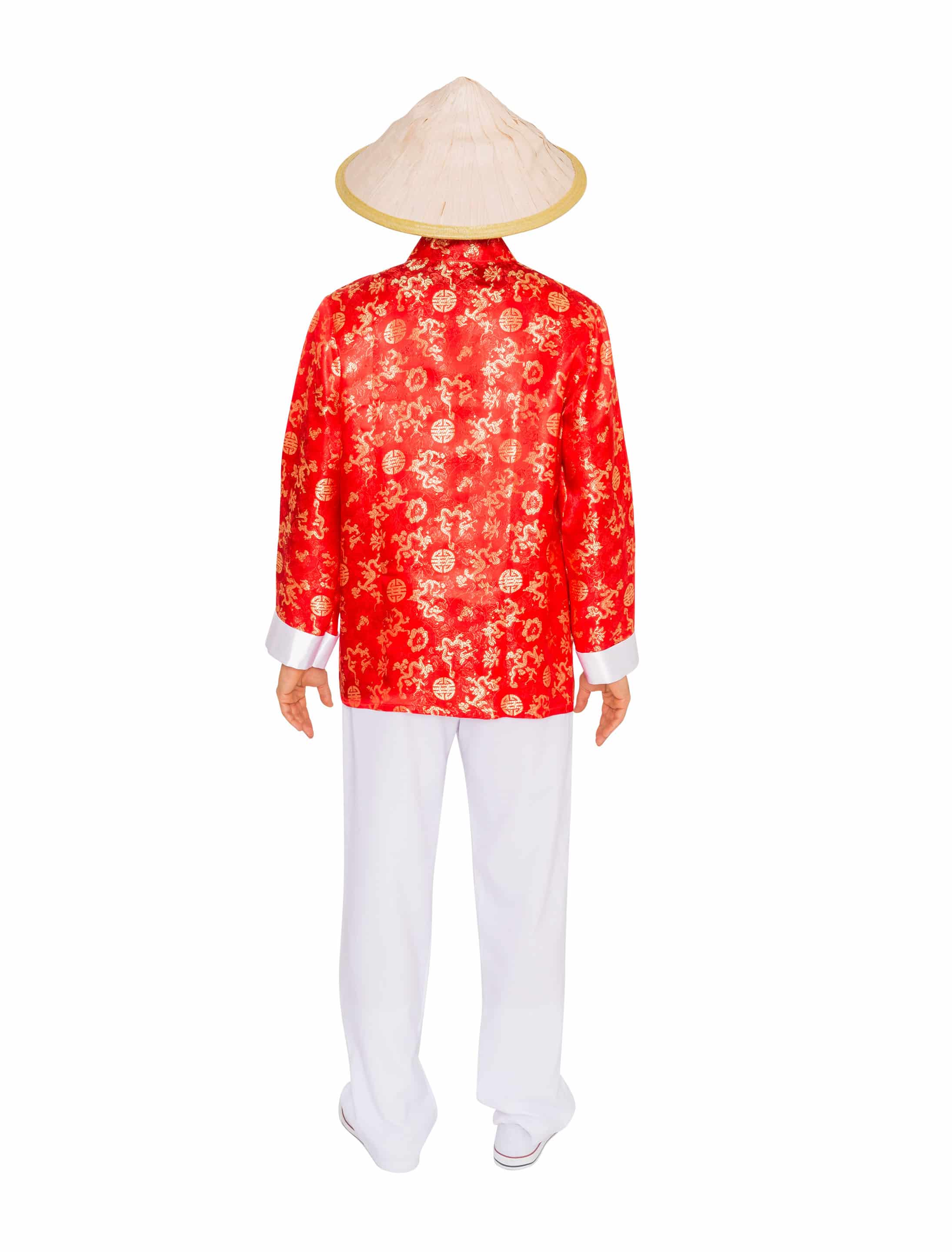 Oberteil Tai Chi Herren rot S Oberteil Tai Chi Herren rot S