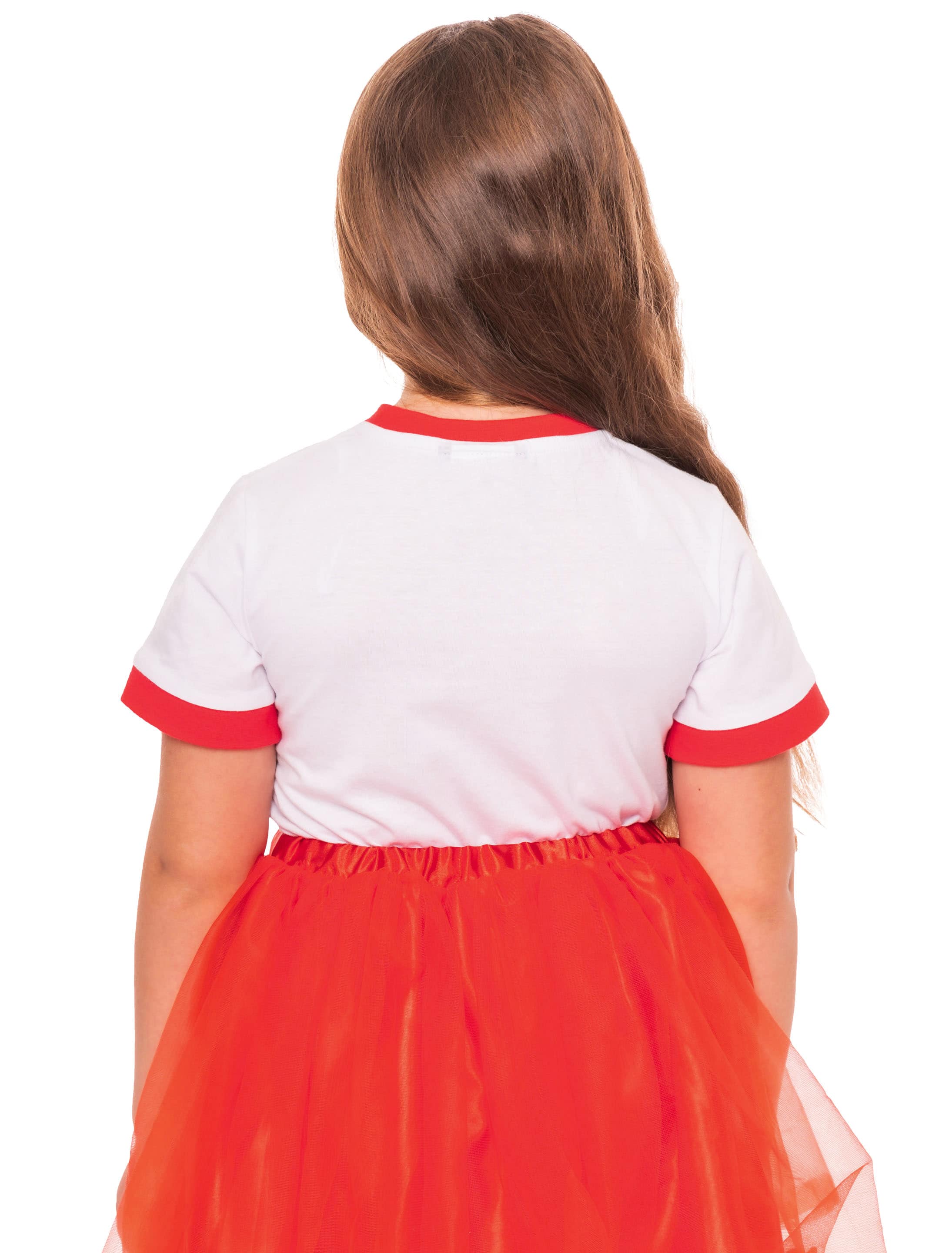 T-Shirt kinder Schoko-Bons Kinder rot/weiß 128-140