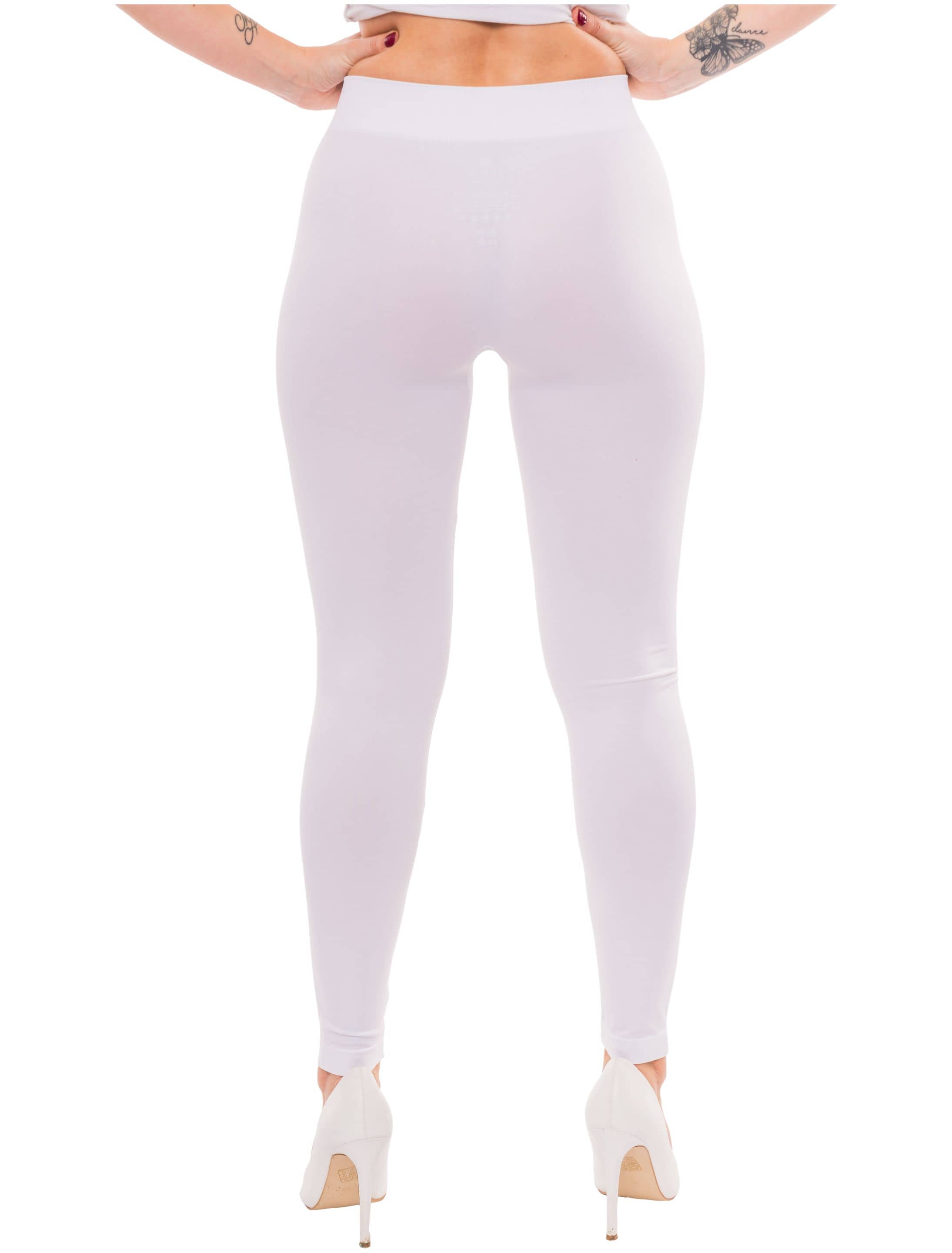 Leggings 200den Damen weiß L/XL