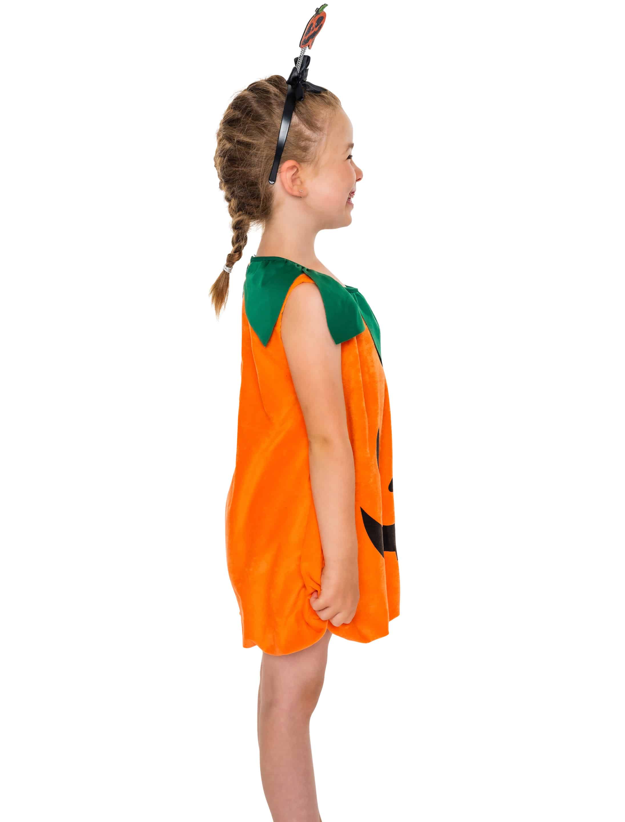 Kleid Kürbis orange 116-128 Kleid Kürbis orange 116-128