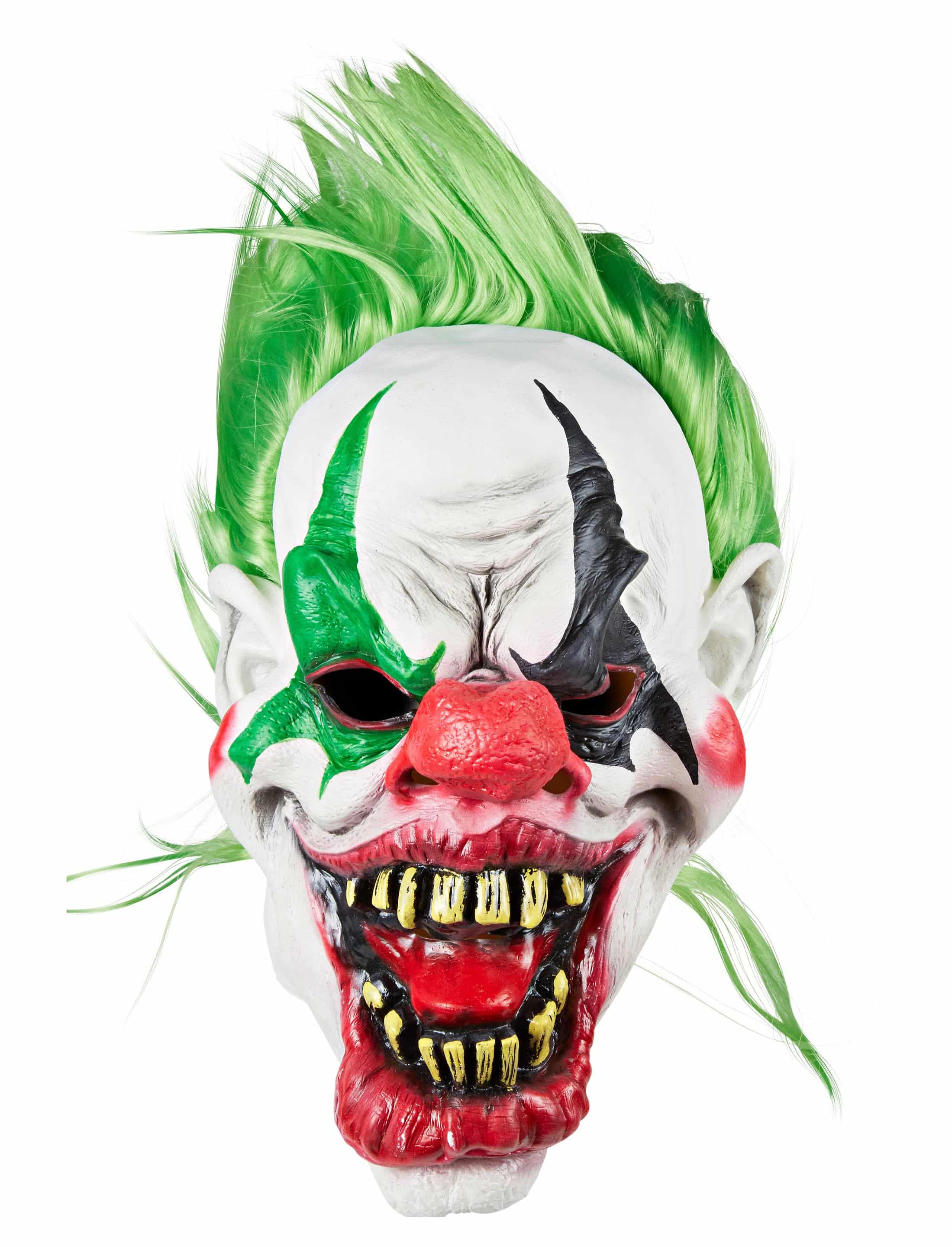 Latexmaske Zombie Clown
