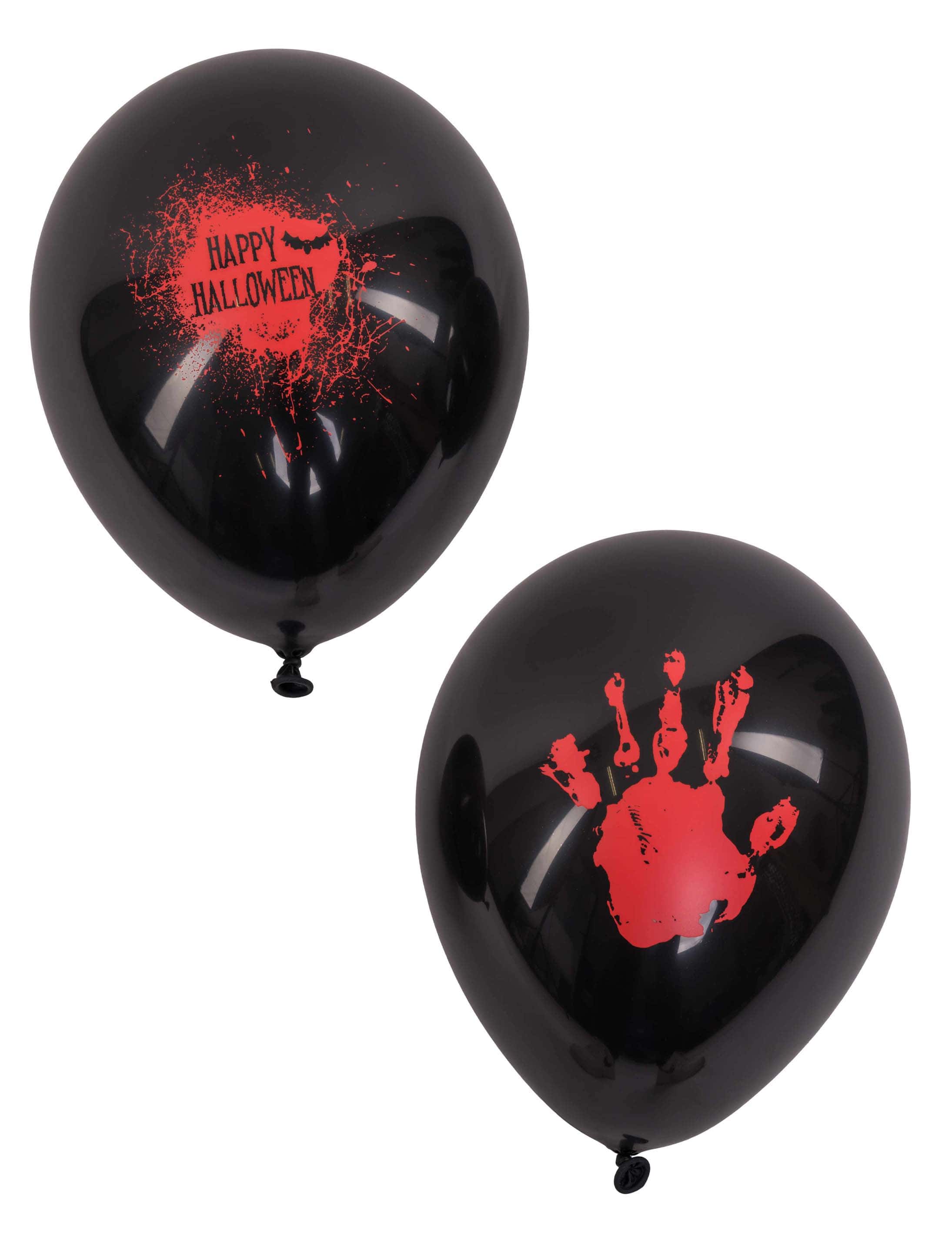 Luftballons Halloween 25 Stk. schwarz Luftballons Halloween 25 Stk. schwarz