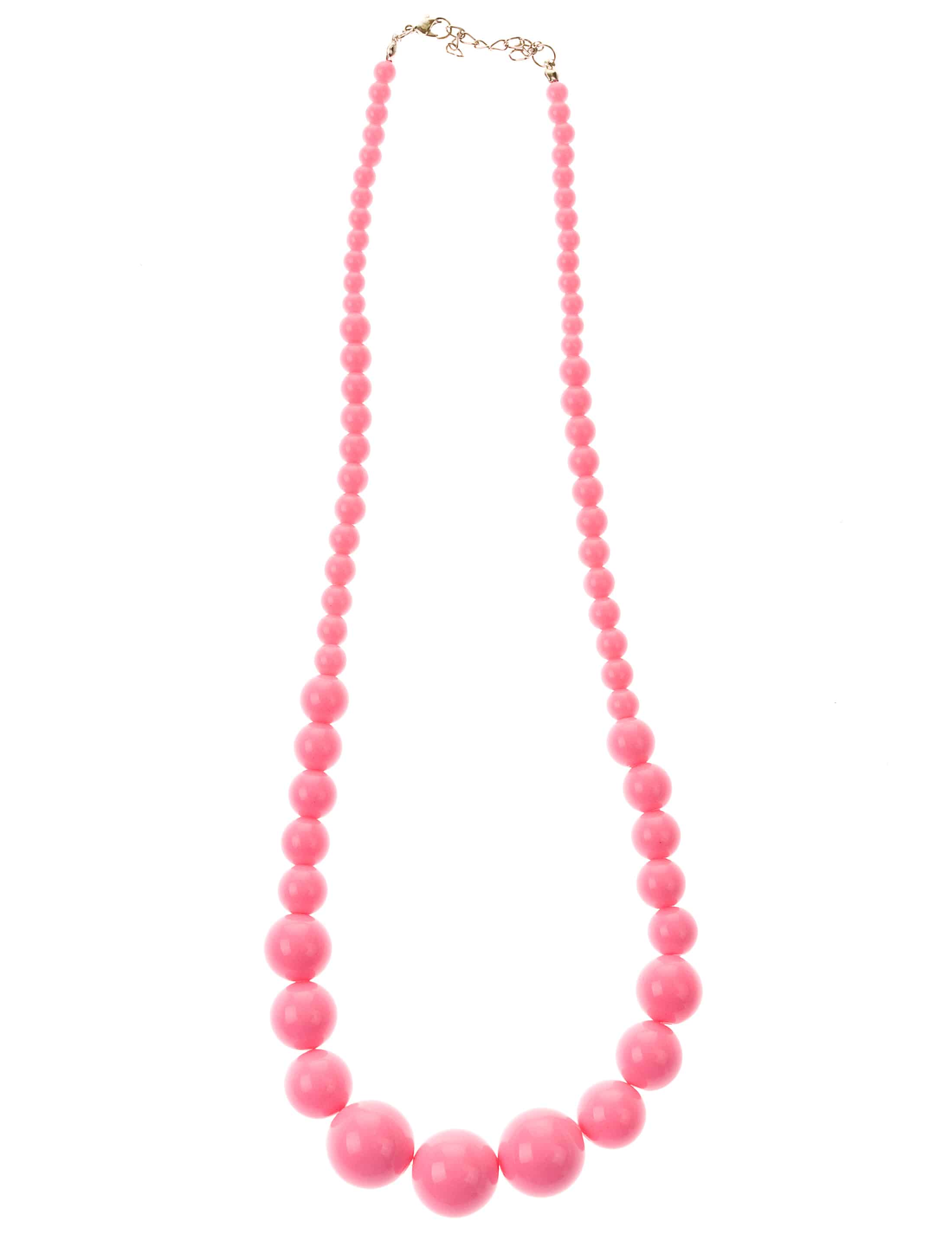 Halskette Perlen pink