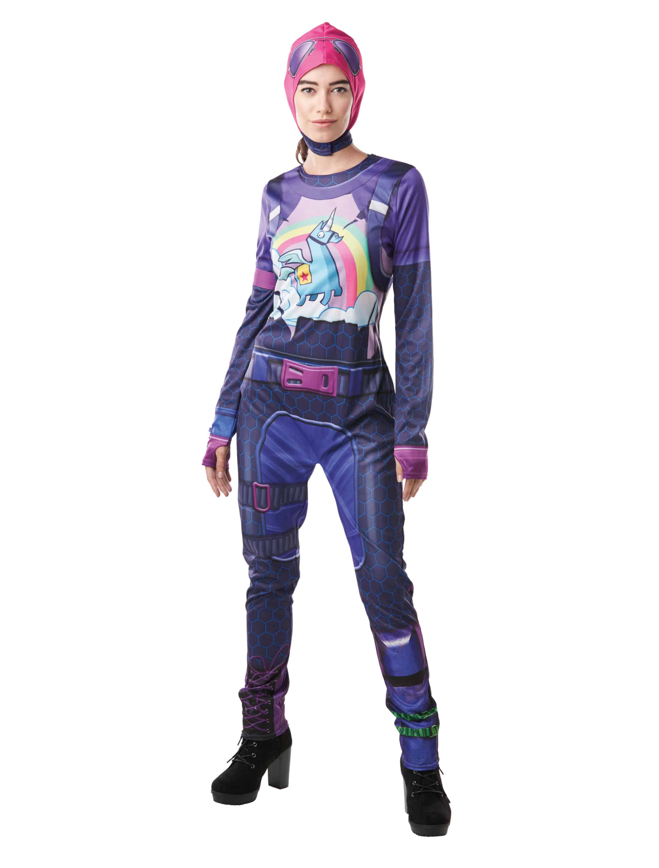 Brite Bomber Fortnite Damen 4-tlg. blau M