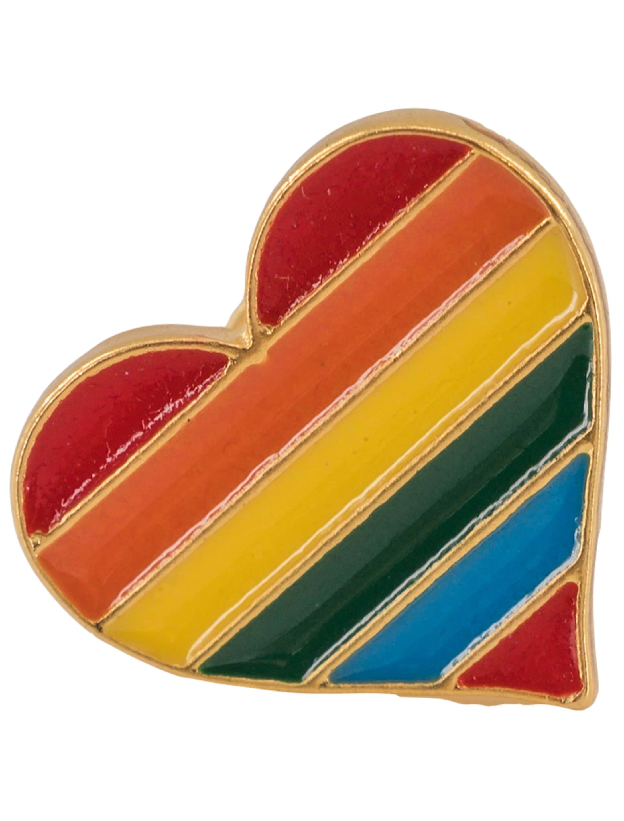 Pin Regenbogenherz rainbow