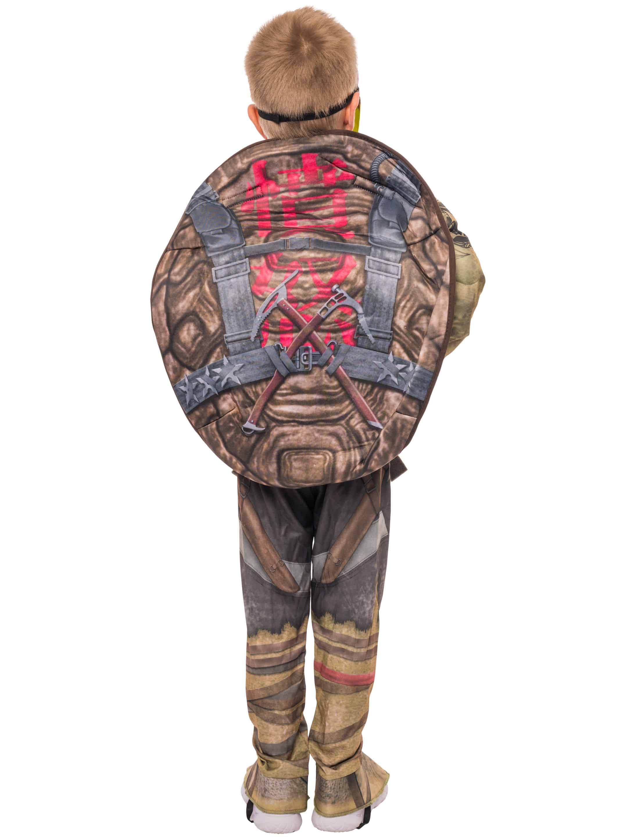 Kostüm Ninja Turtles Raphael Kinder bunt S