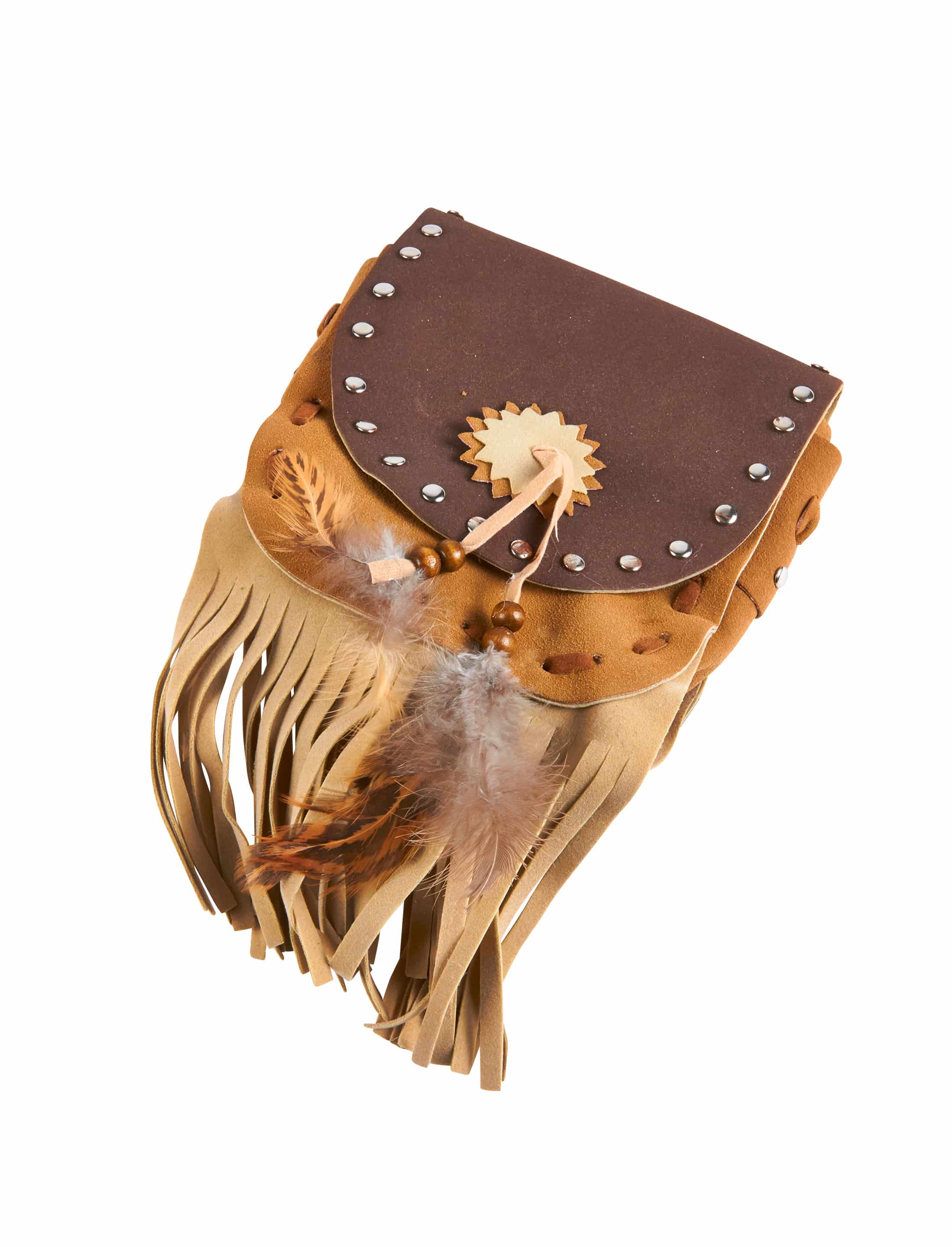 Tasche Indianer braun