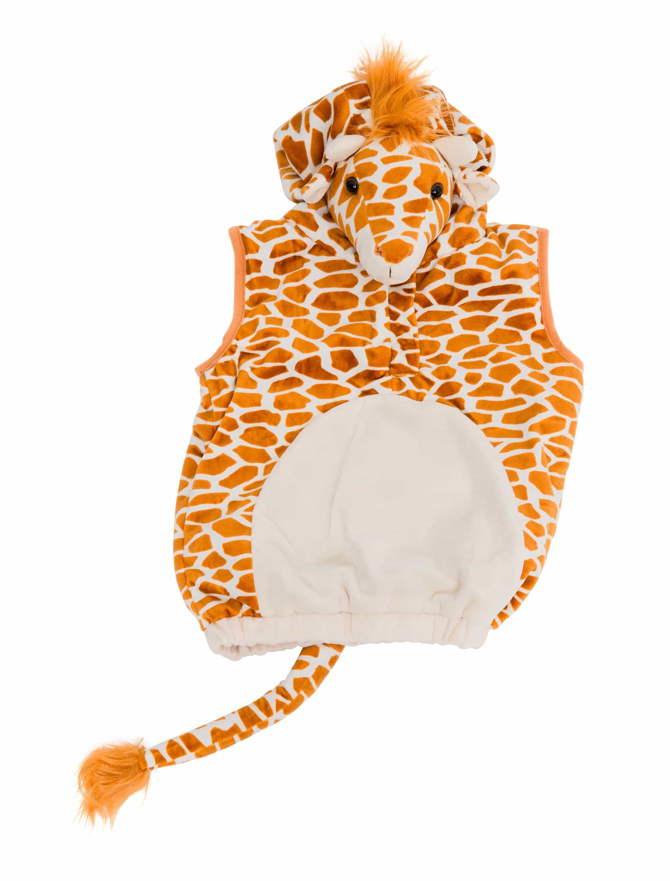 Body Plüsch Giraffe Kinder braun 98/104